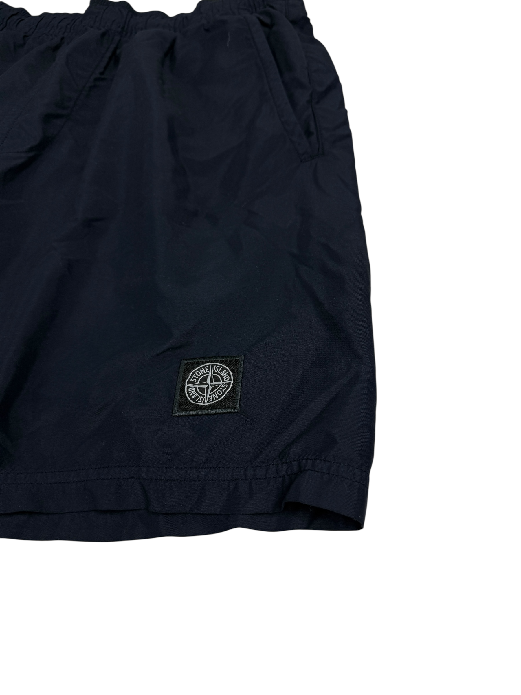 Short Stone Island marine taille M - Détail