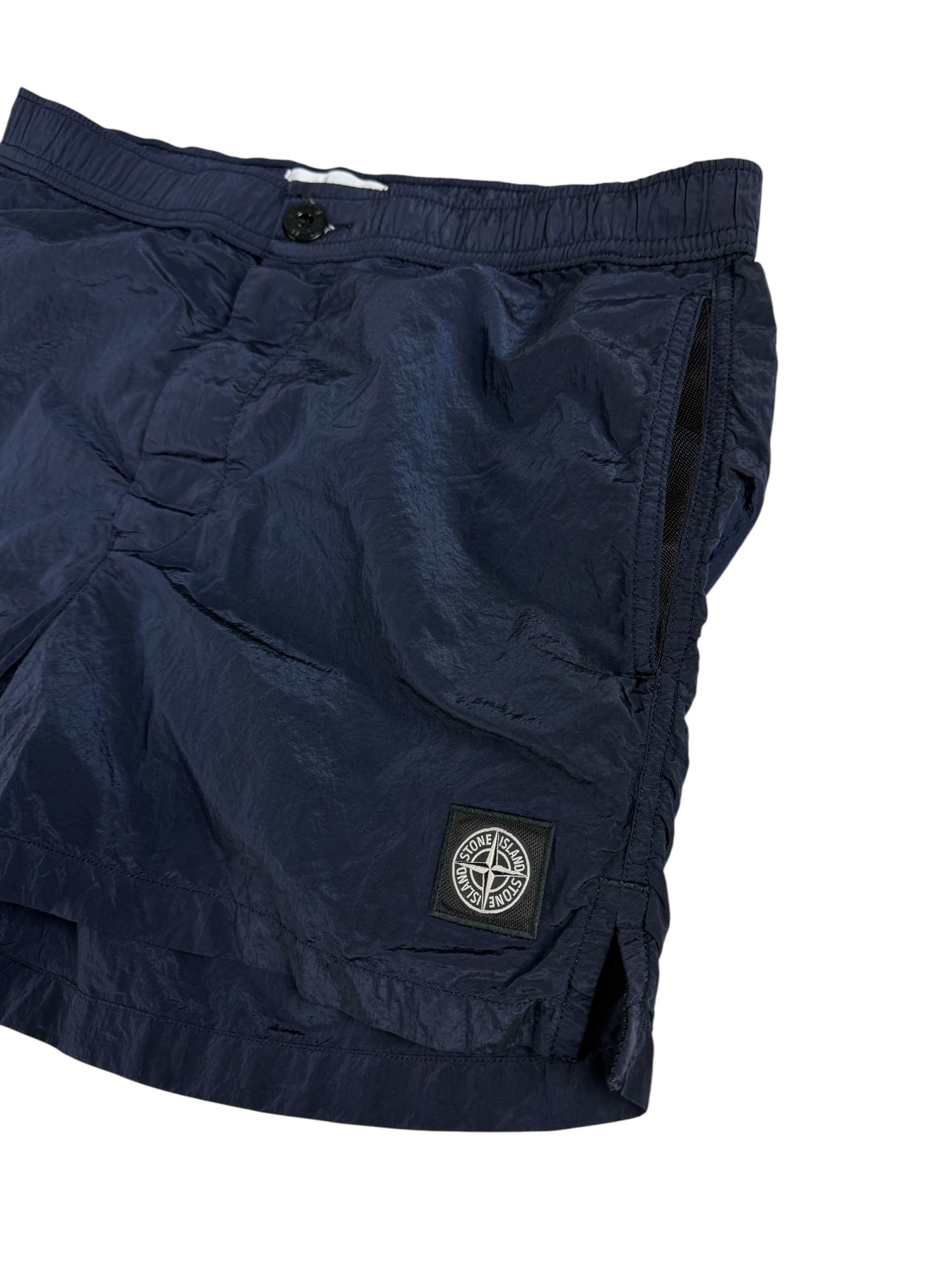 Short Stone Island marine taille M - Vue de dos