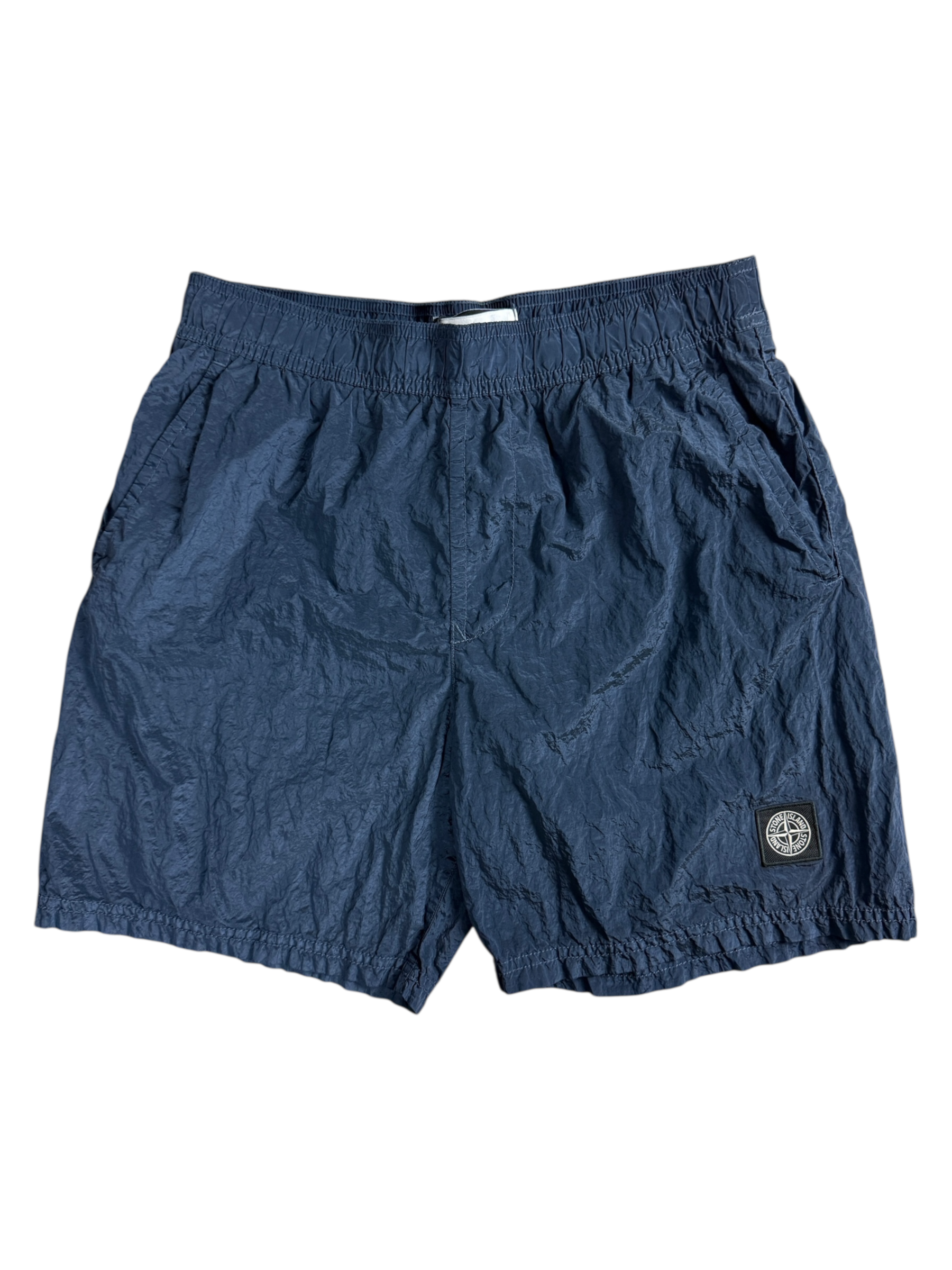 Short Stone Island marine taille S - Vue de face