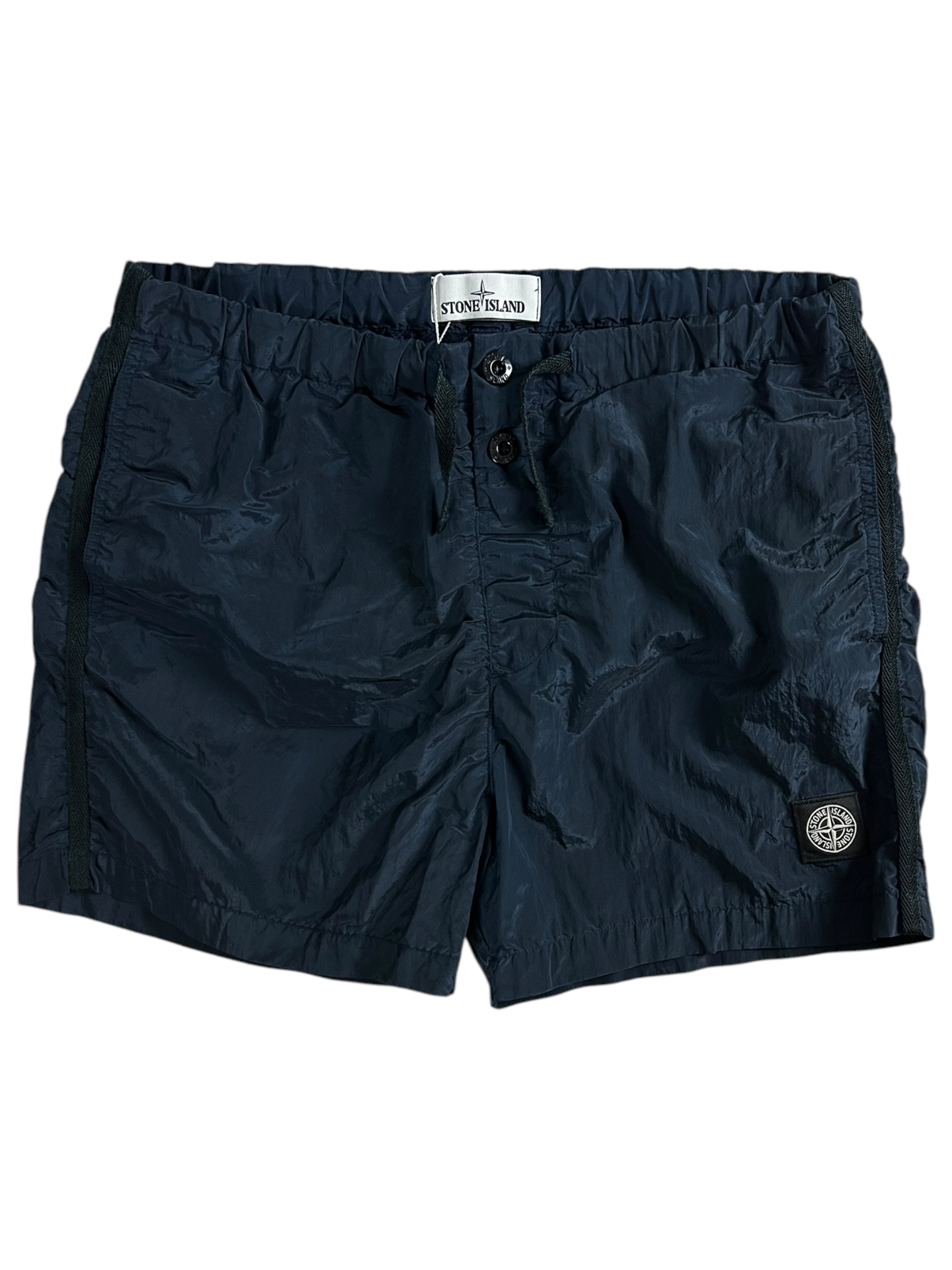 Short Stone Island marine taille S - Vue de face