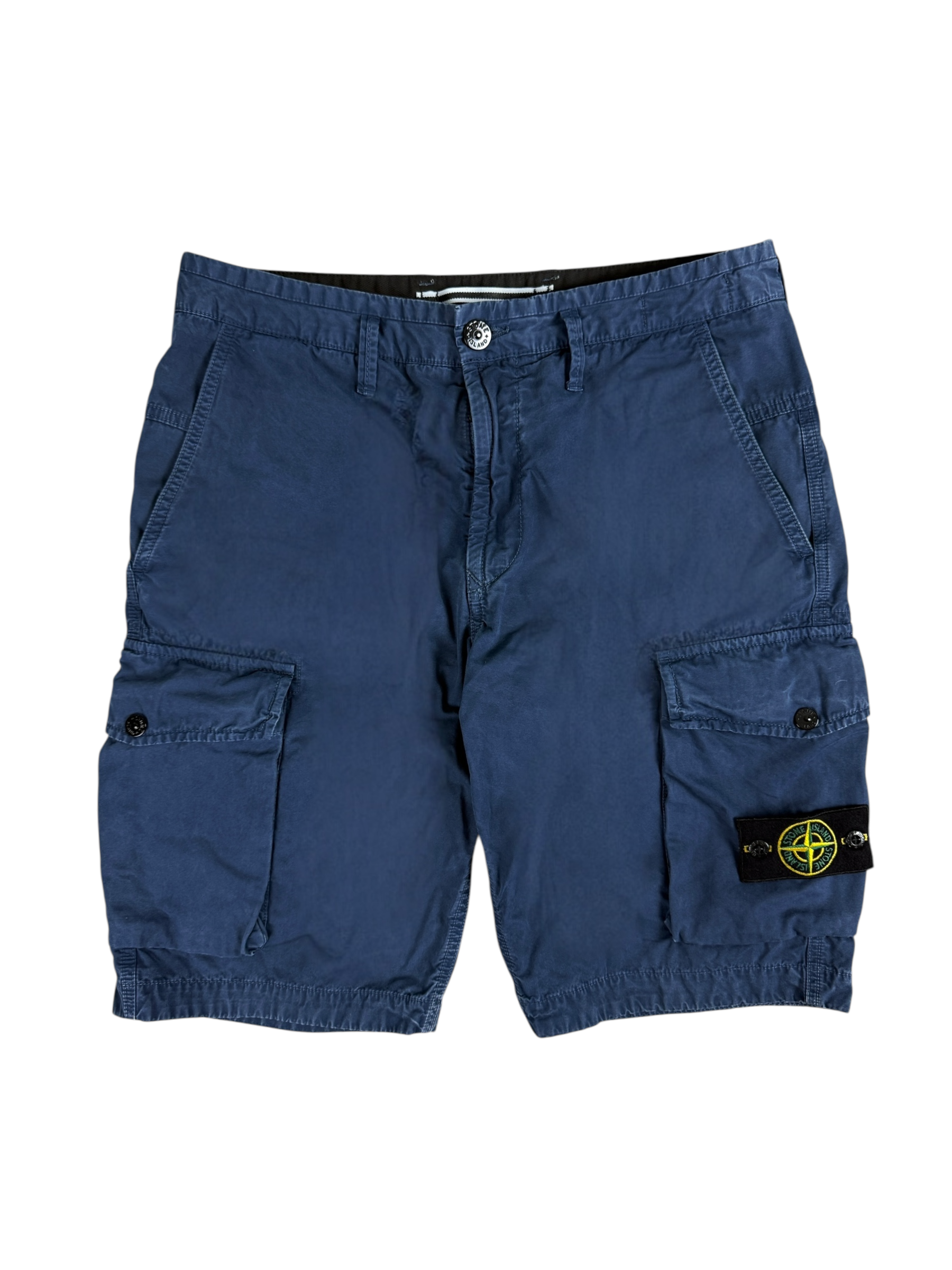 Short Stone Island marine taille W31 - Vue de face
