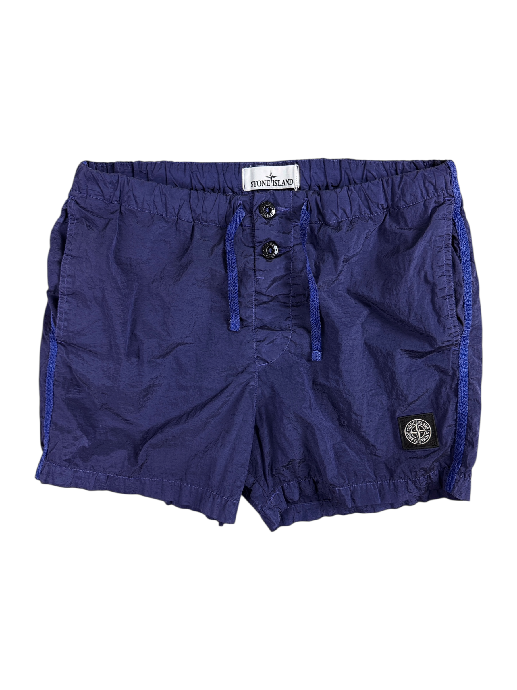 Short Stone Island mauve taille S - Vue de face