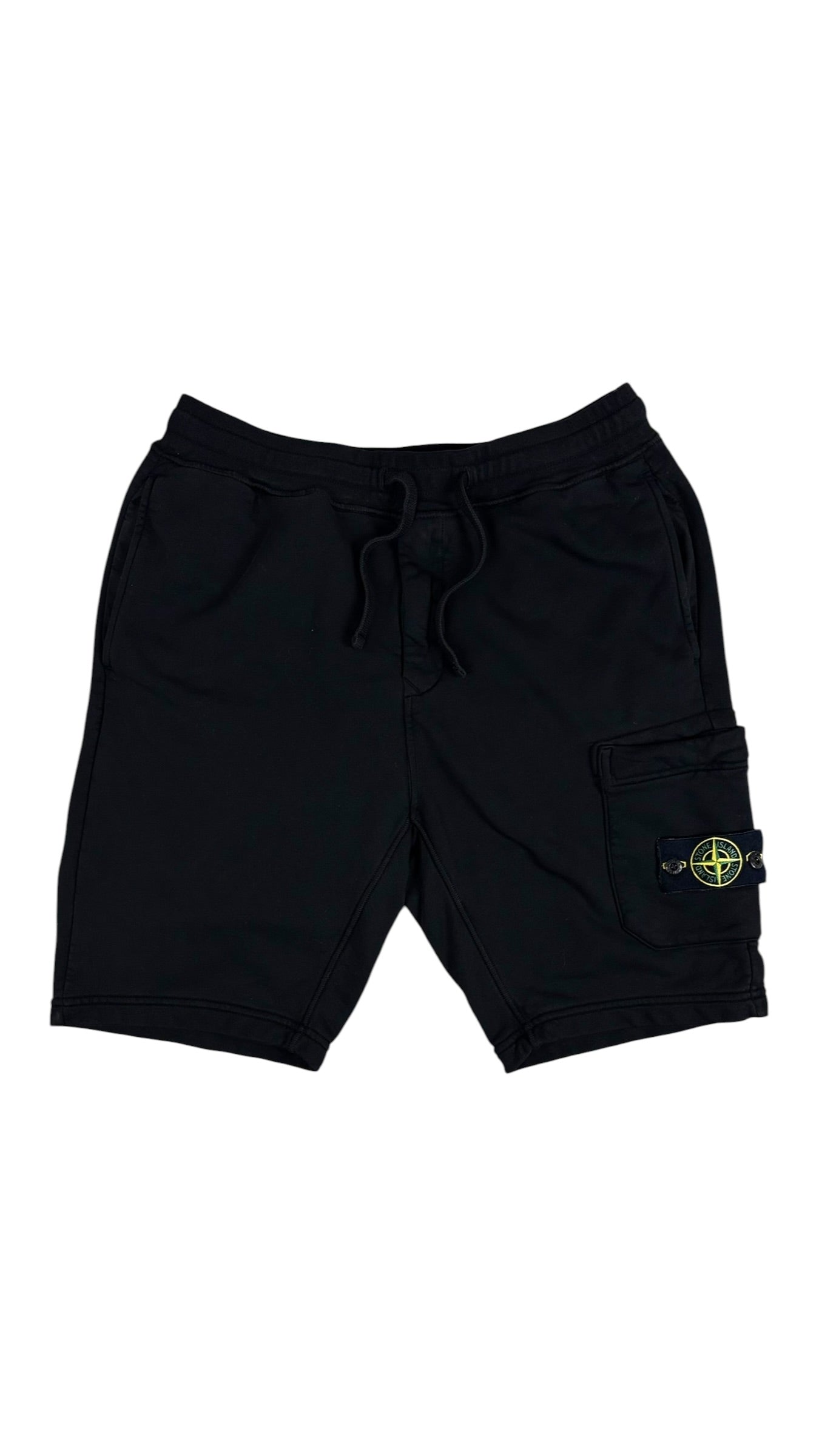 Short Stone Island noir taille M - Vue de face