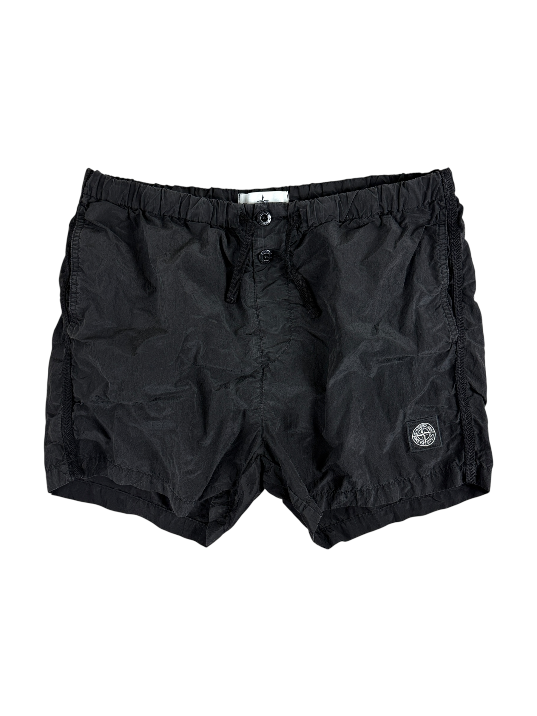 Short Stone Island noir taille M - Vue de face