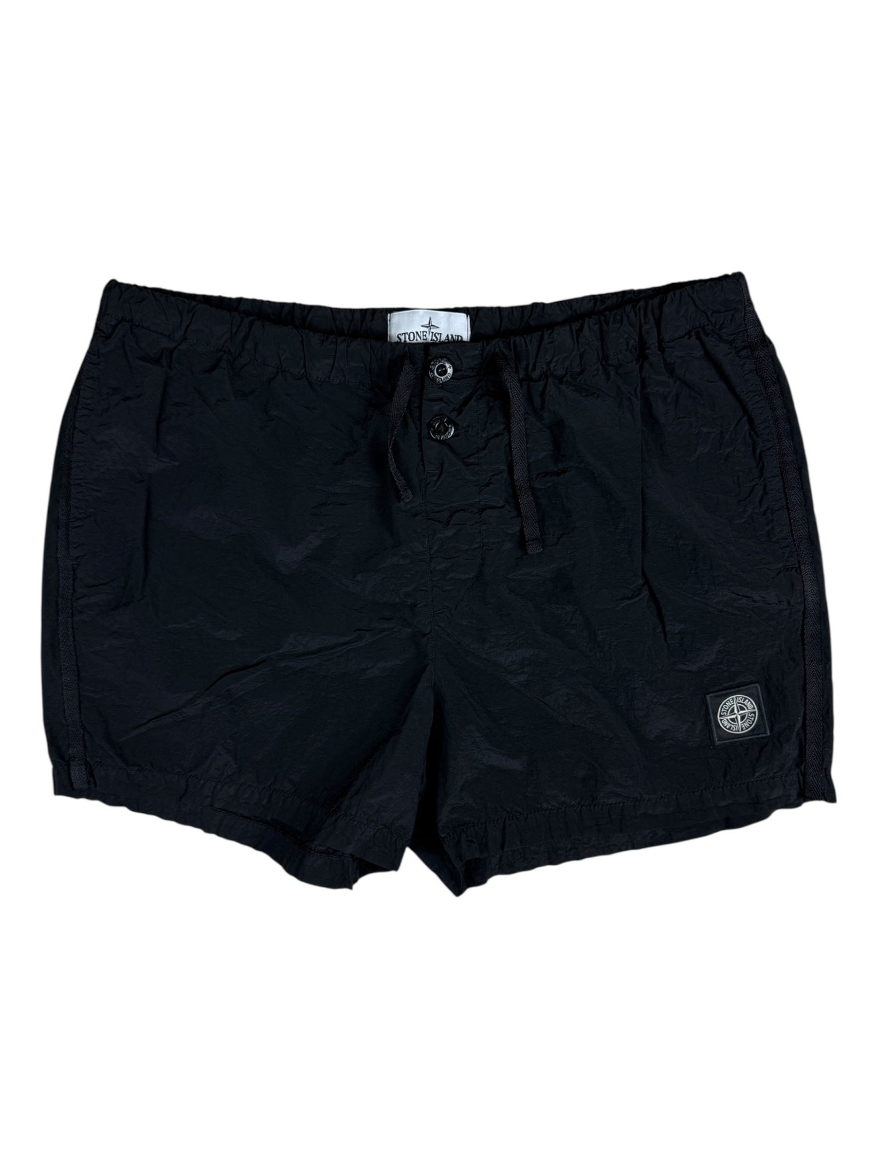 Short Stone Island noir taille M - Vue de face