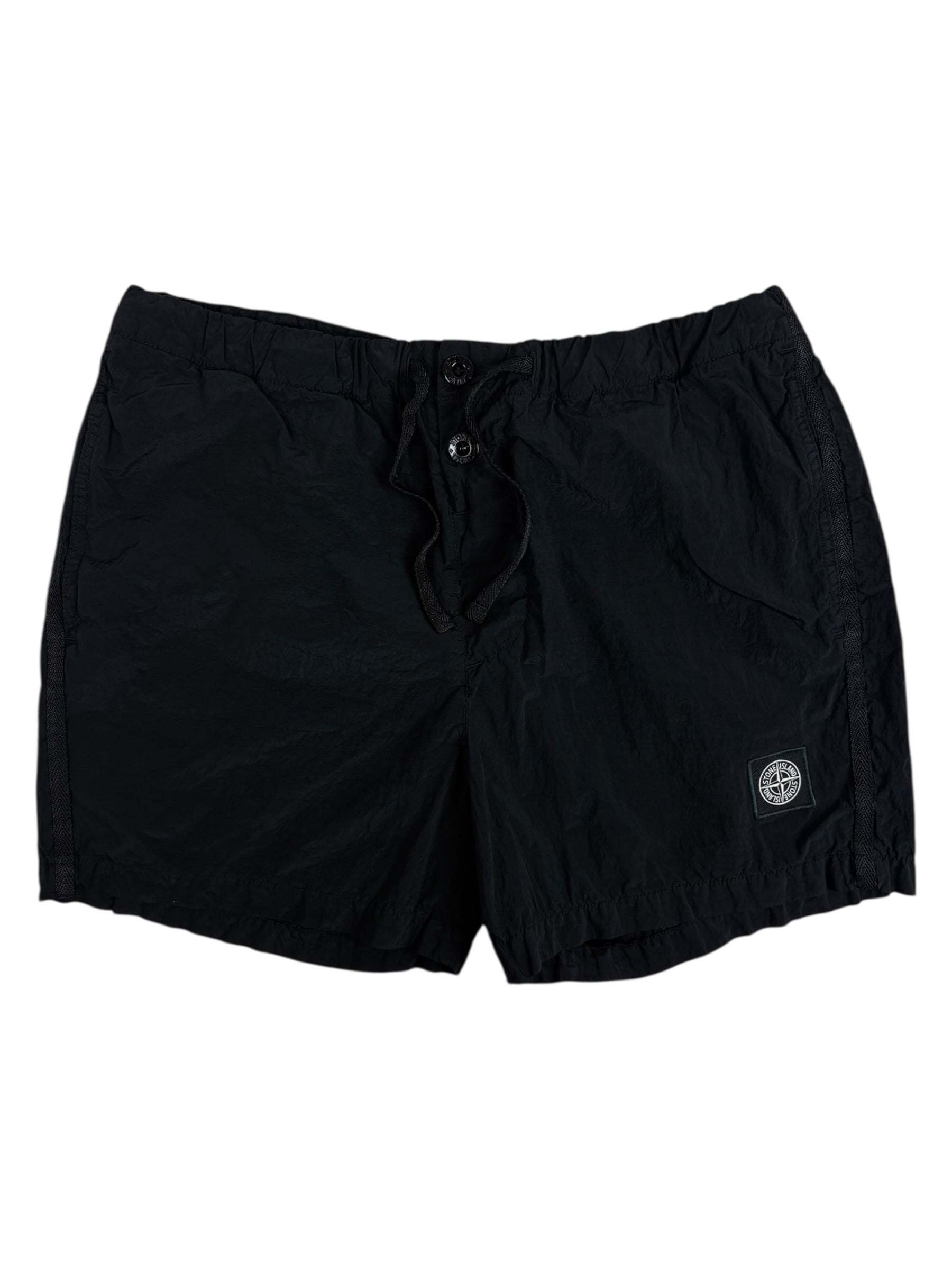 Short Stone Island noir taille S - Vue de face