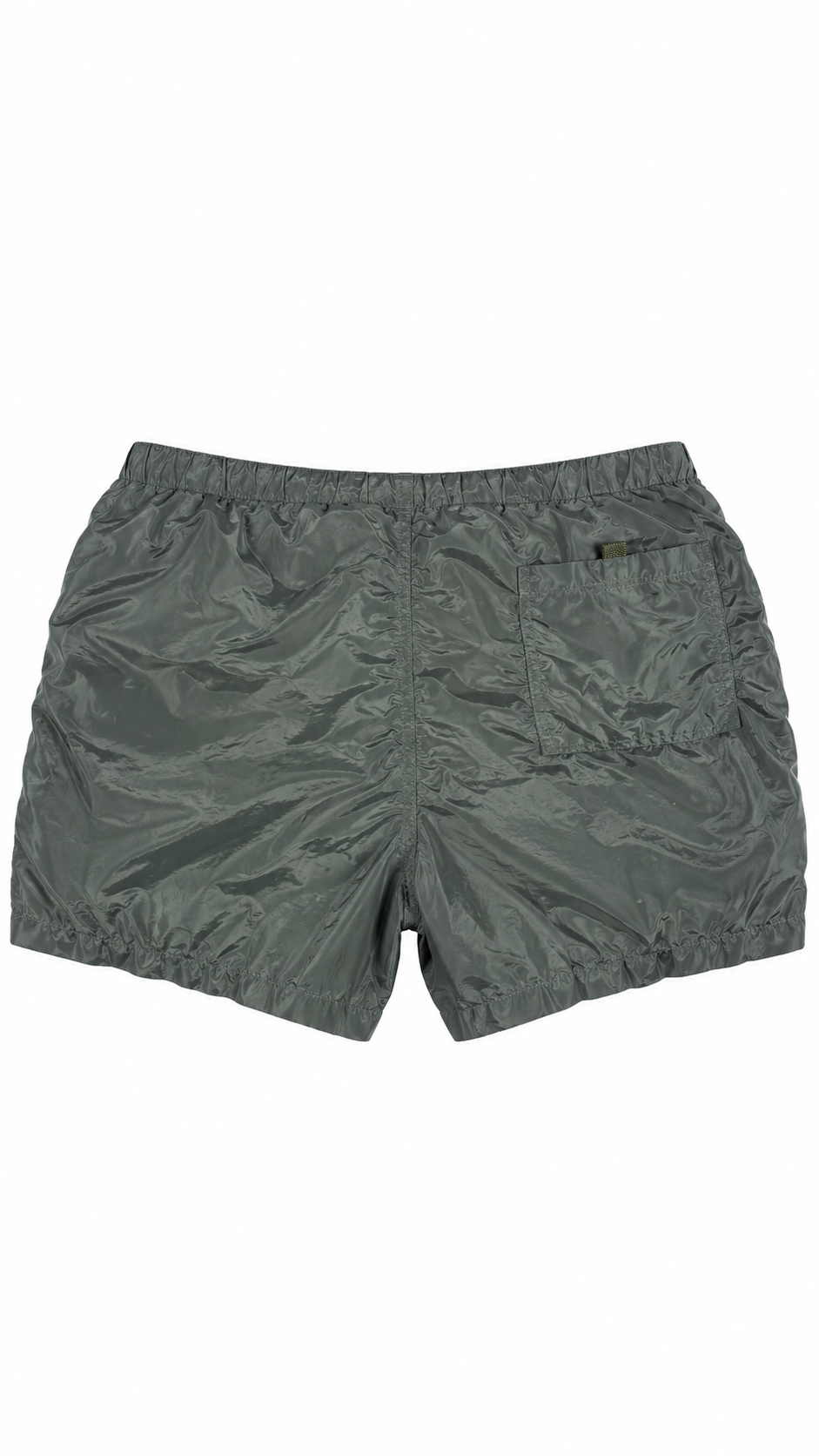 Short Stone Island Nylon Metal kaki taille L, vue de dos — vue 2