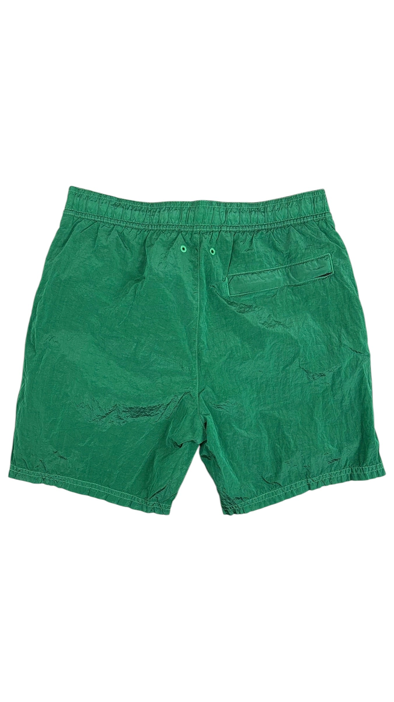 Short Stone Island vert taille S - Vue de dos