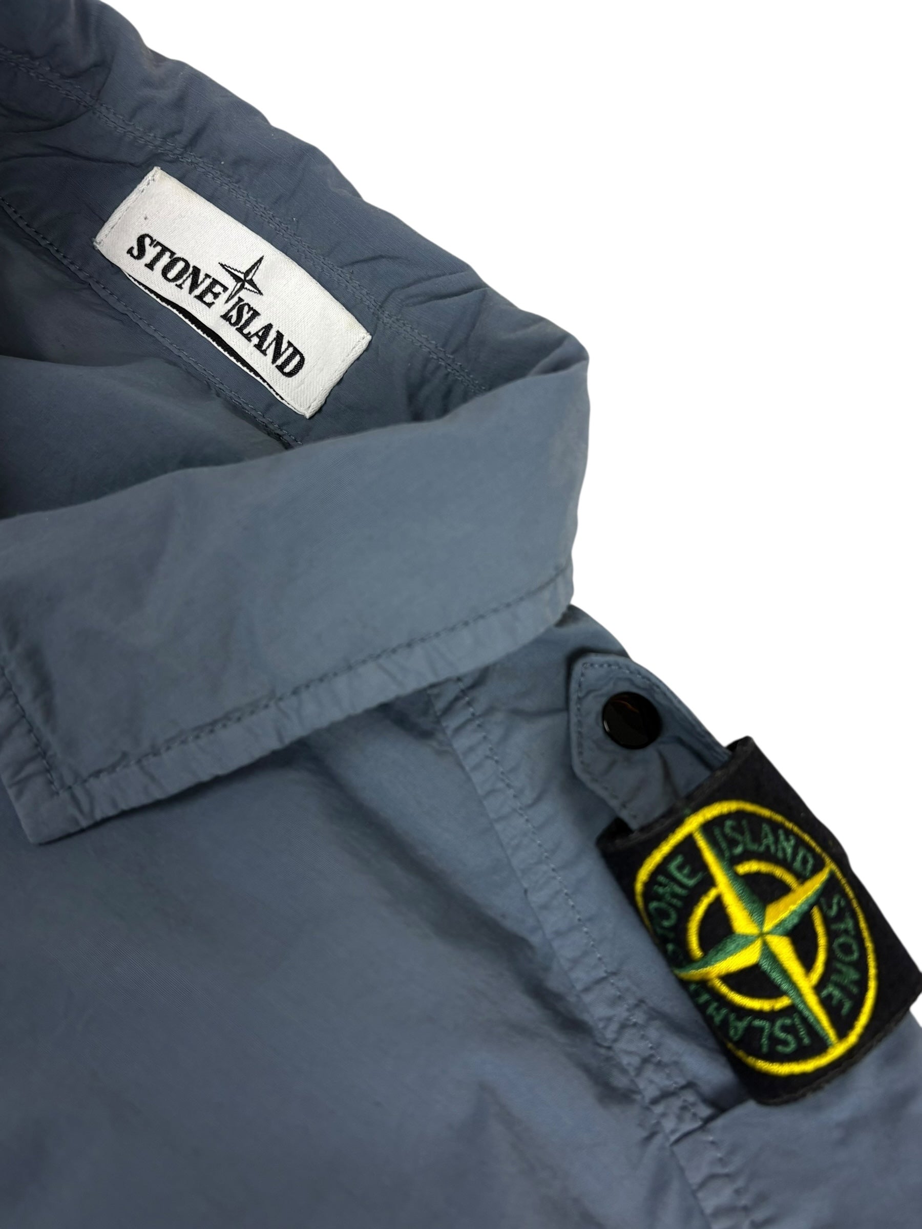 Surchemise Stone Island marine taille S - Vue de dos