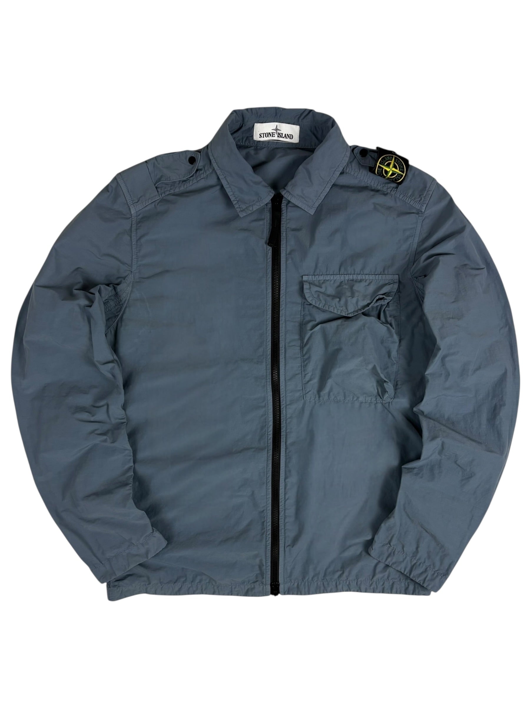 Surchemise Stone Island marine taille S - Vue de face