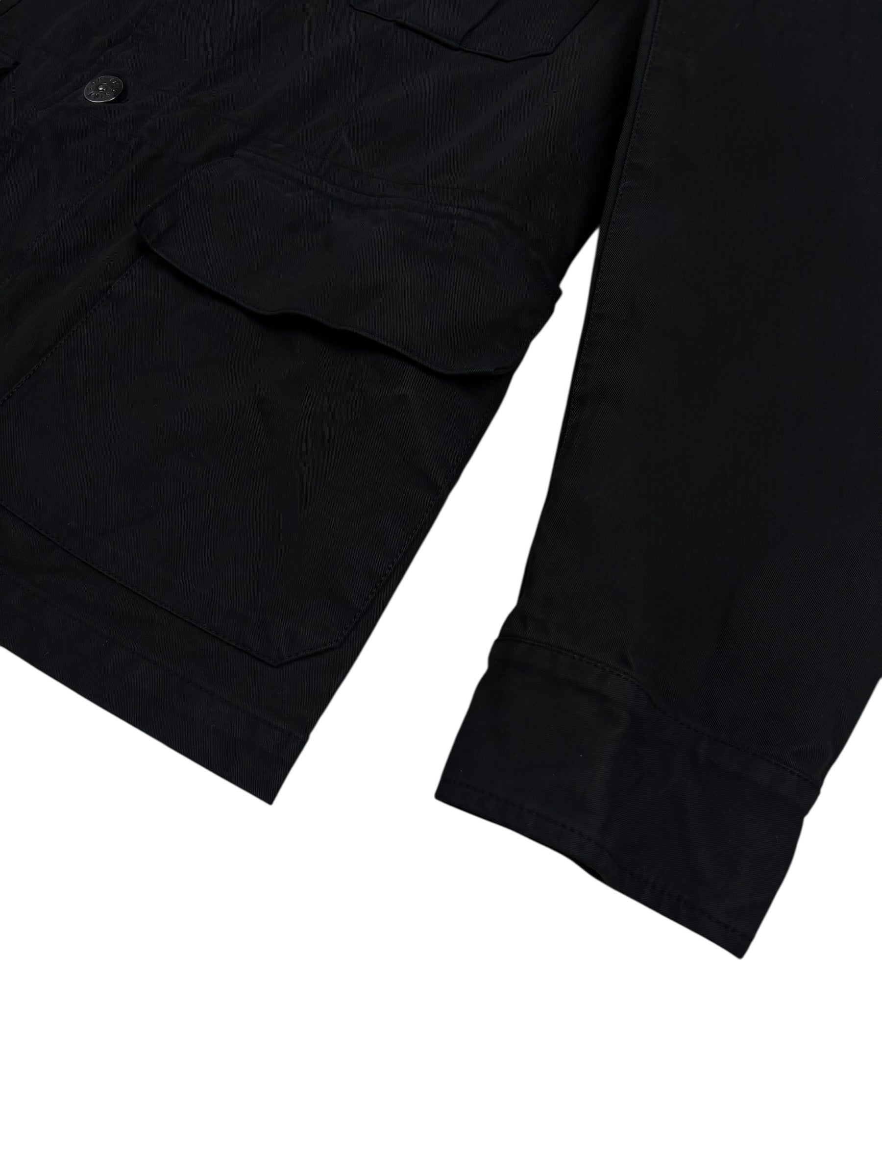 Surchemise Stone Island noir taille L - Détail
