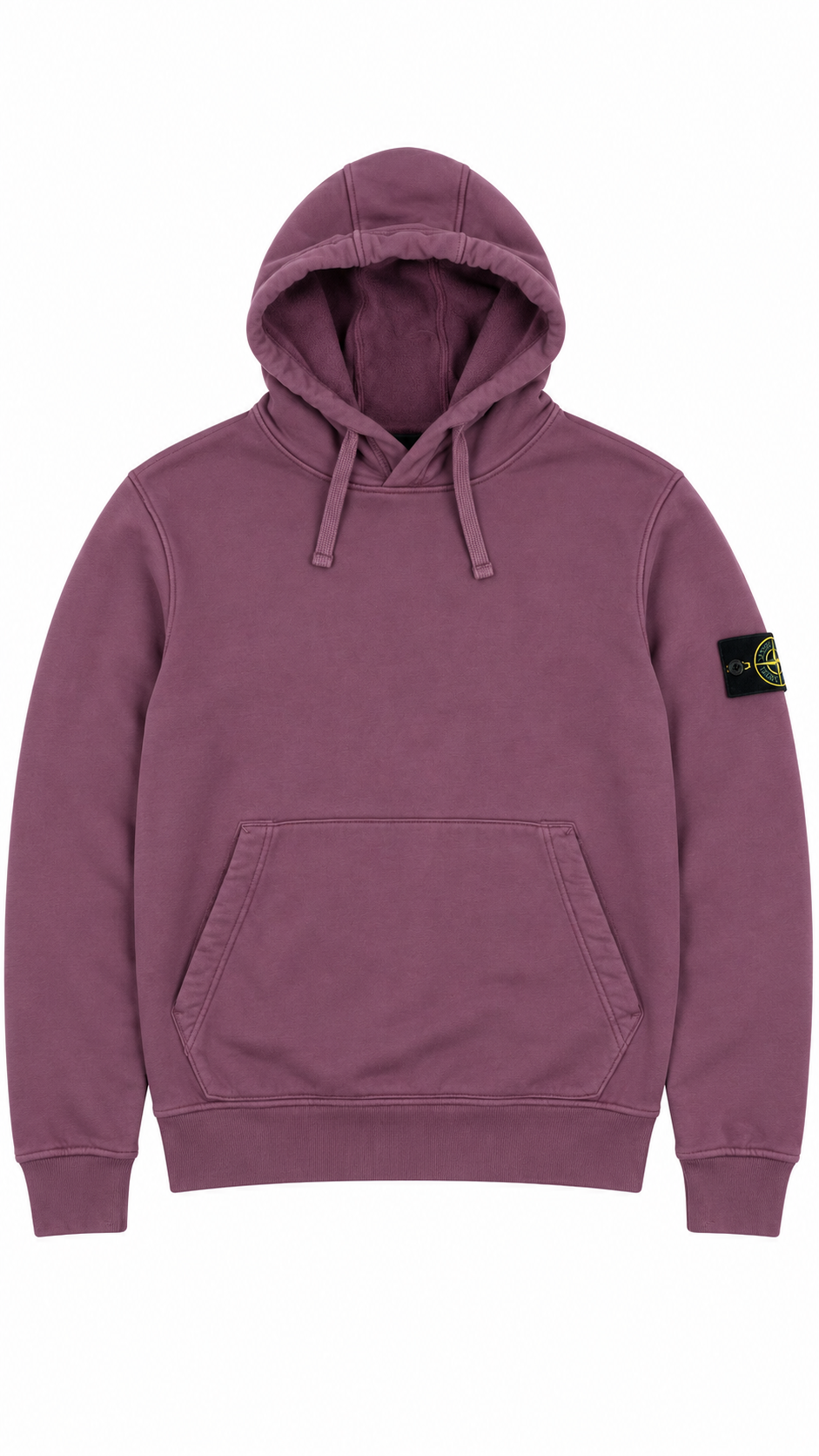 Sweat à Capuche Stone Island mauve taille XL, seconde main authentifiée NB08 — vue 1