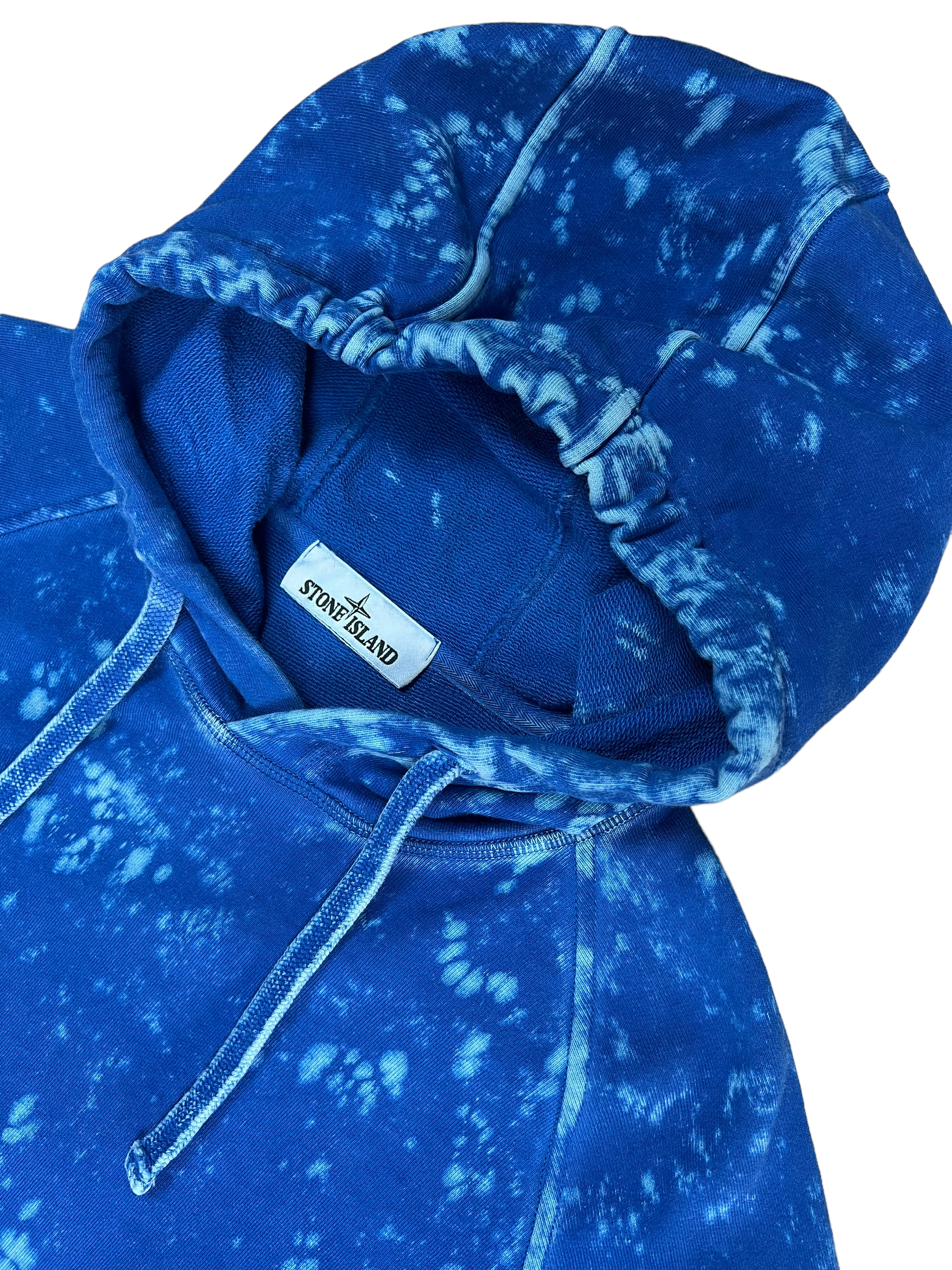 Sweat Stone Island bleu taille L - Détail