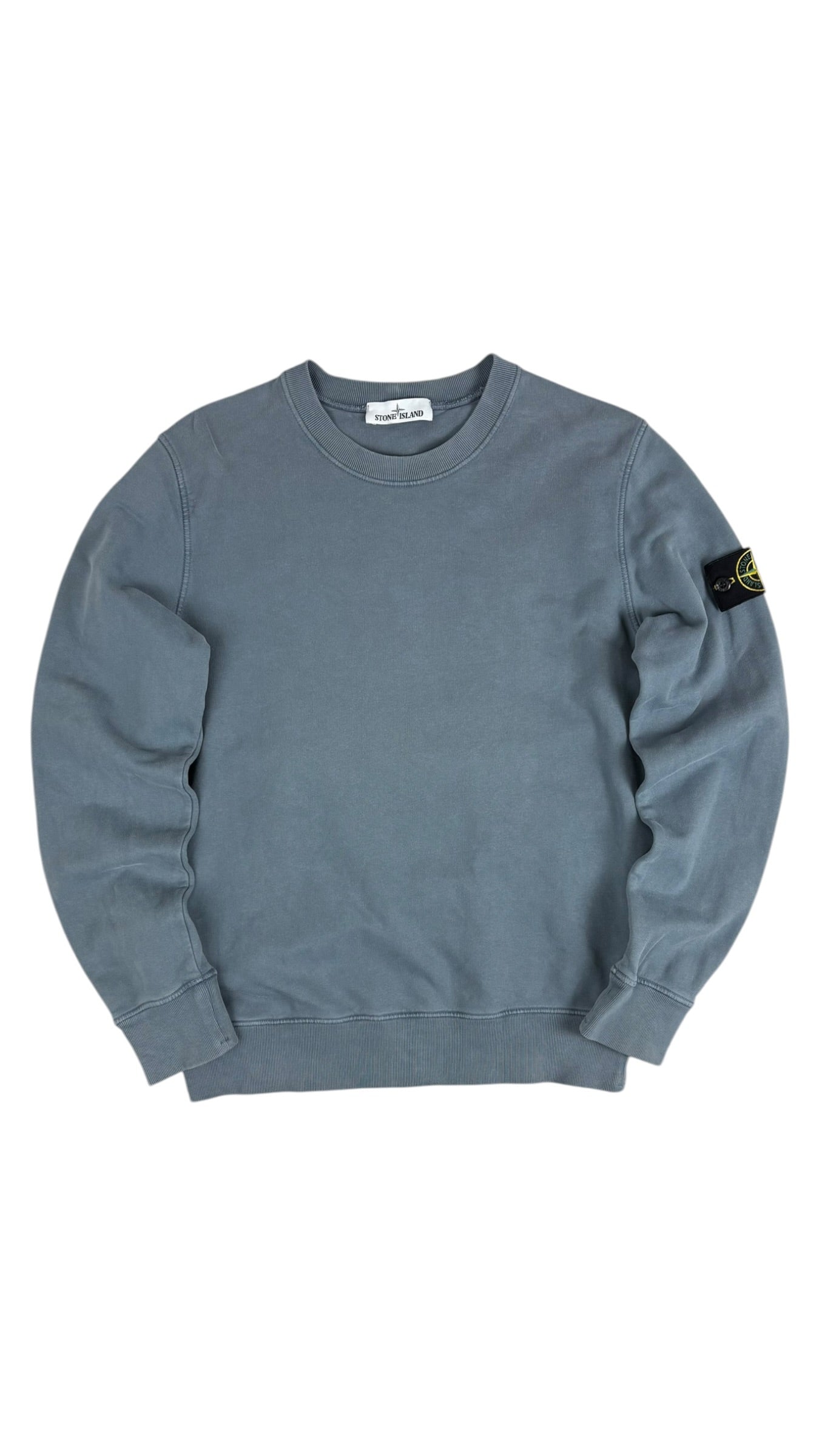 Sweat Stone Island bleu taille M - Vue de face