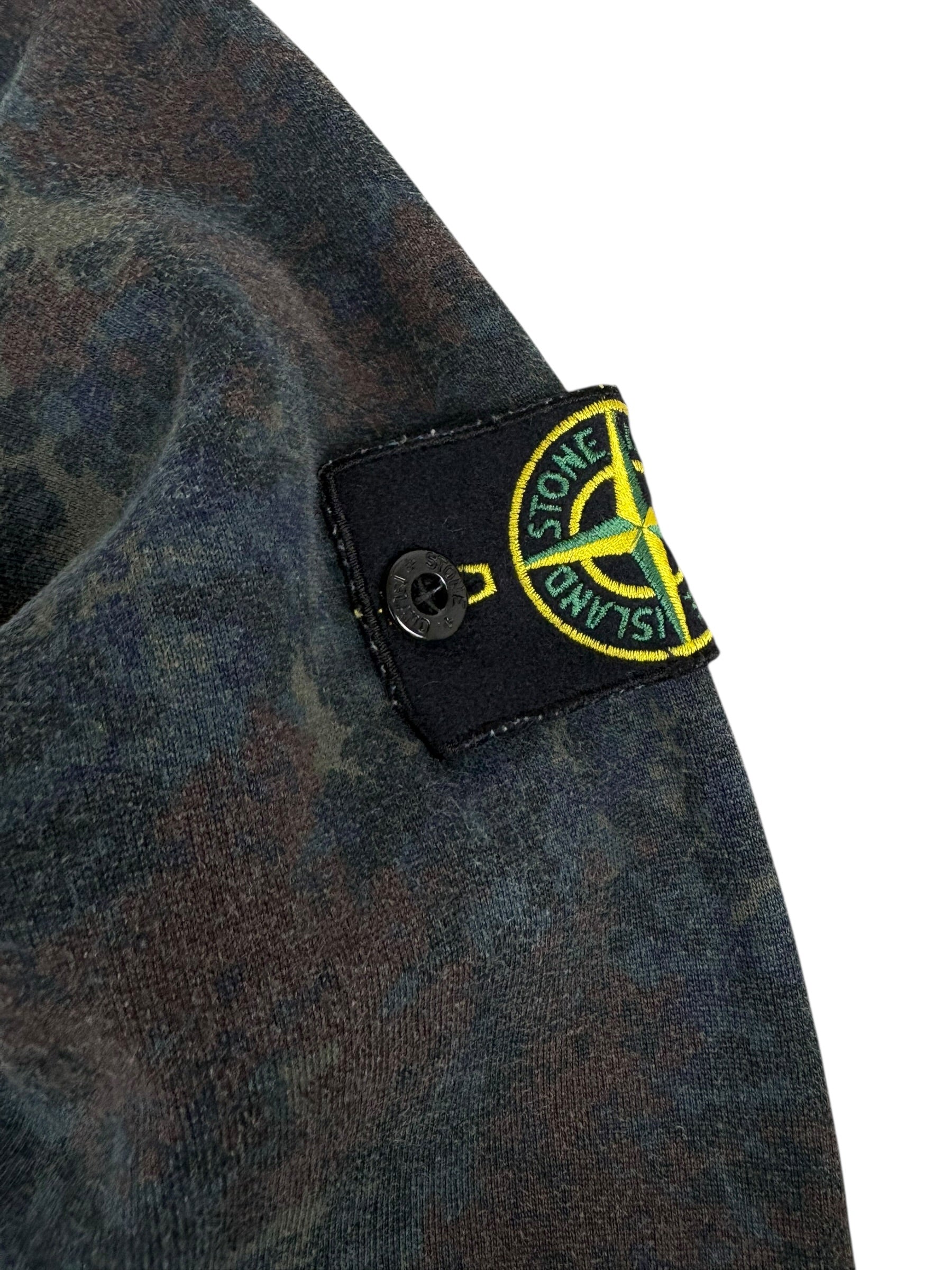 Sweat Stone Island camouflage taille M - Vue de dos