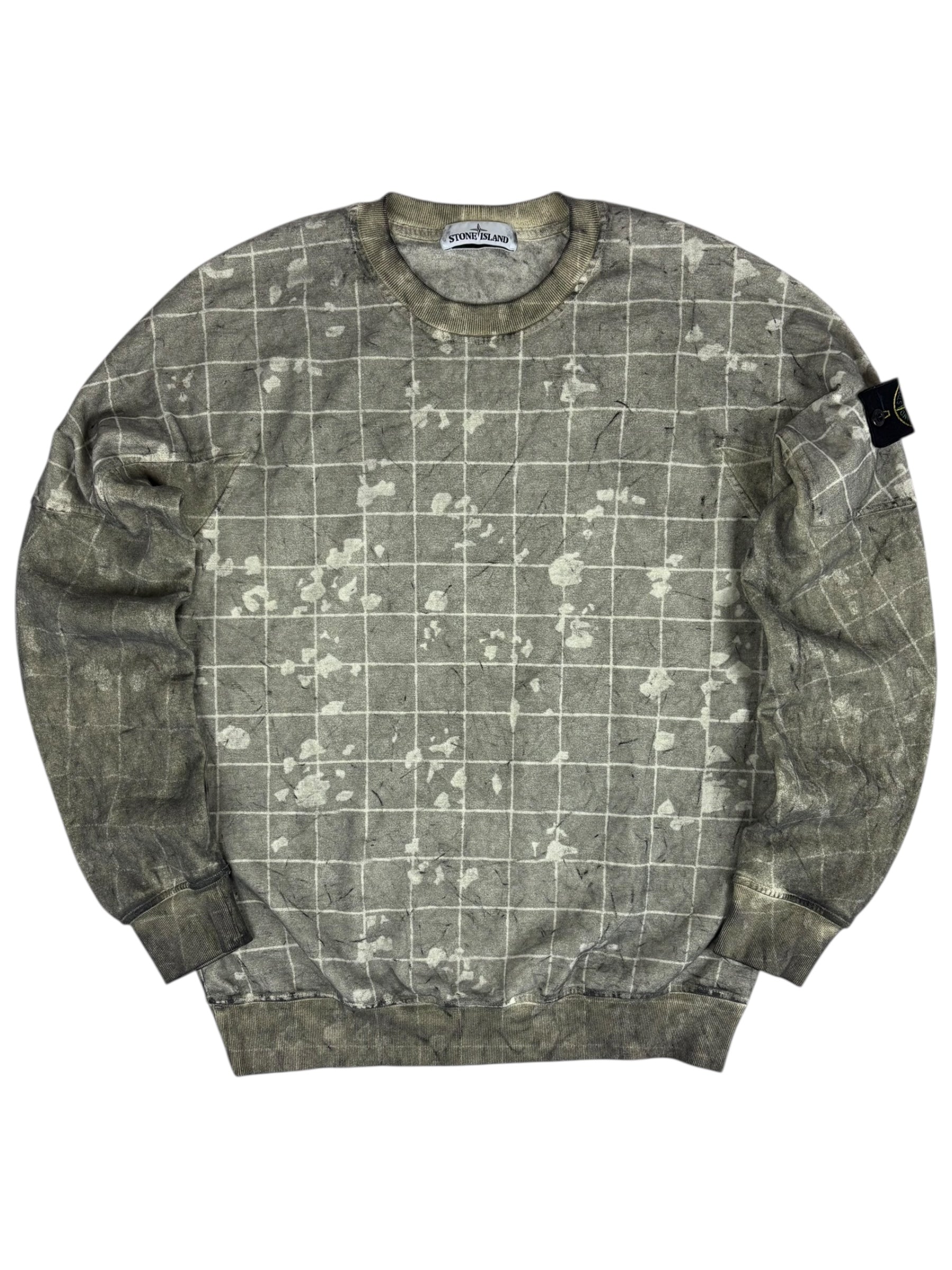 Sweat Stone Island camouflage taille M - Vue de face