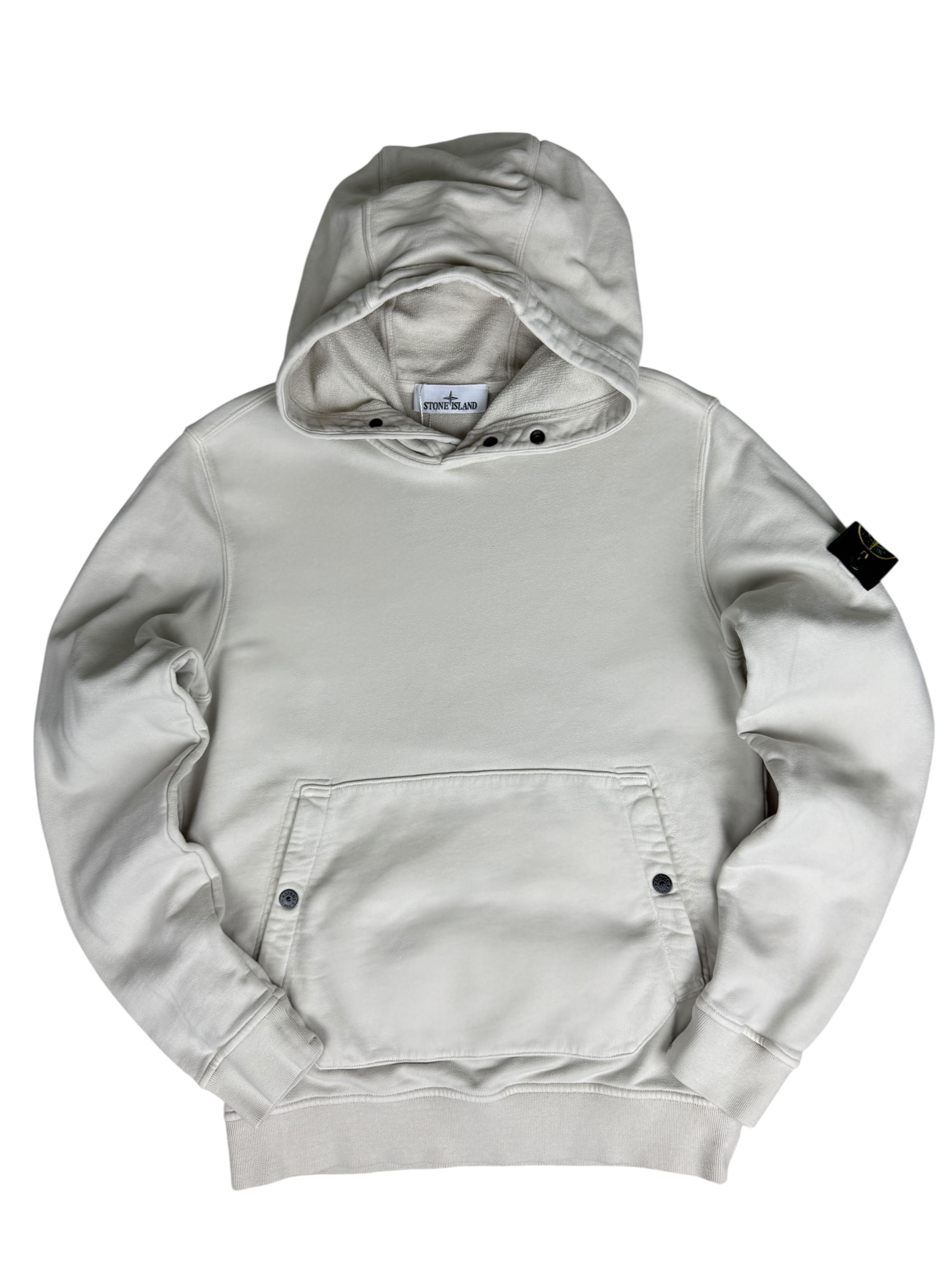 Sweat Stone Island crème taille S - Vue de face