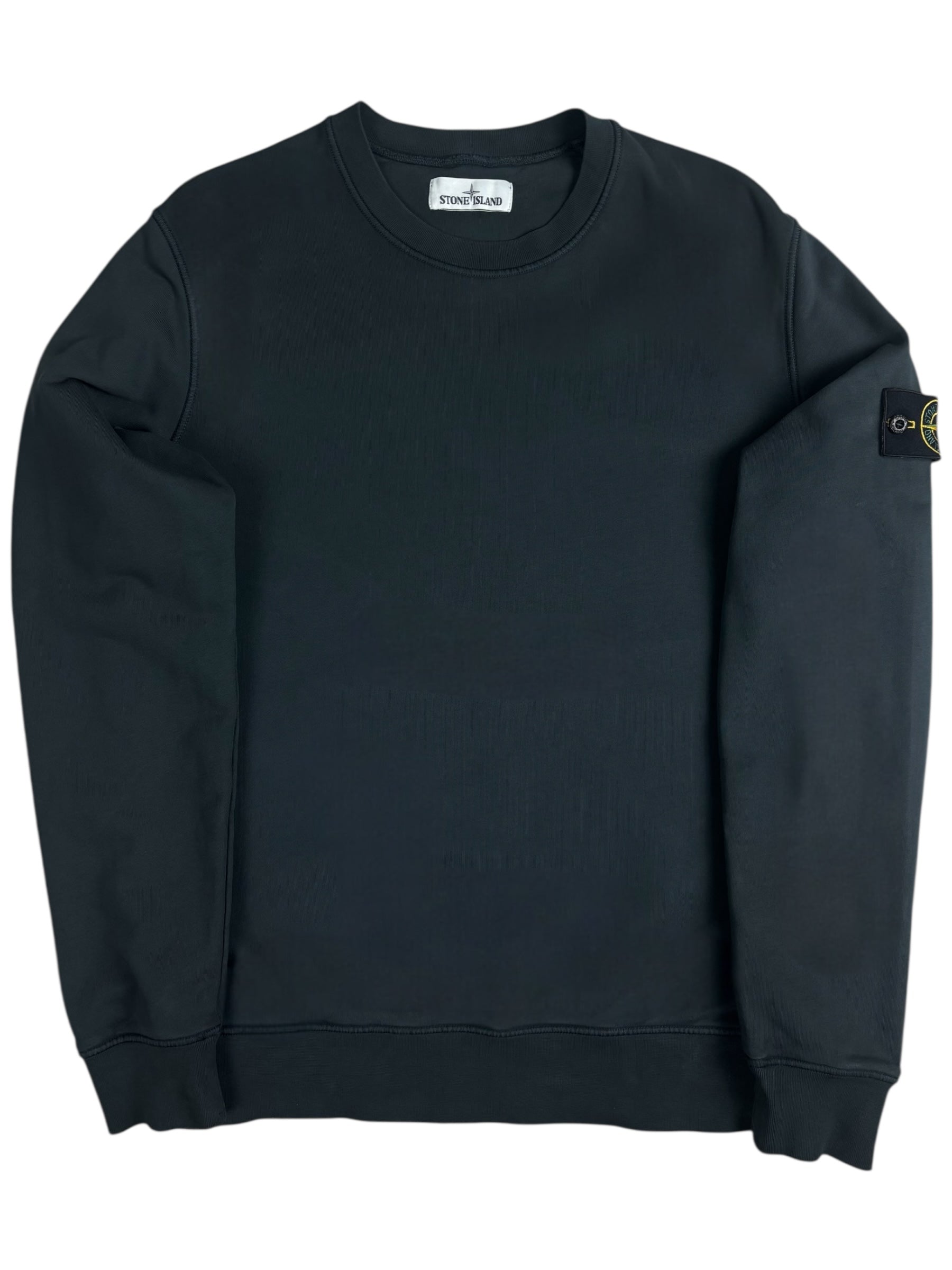 Sweat Stone Island gris taille L - Vue de face