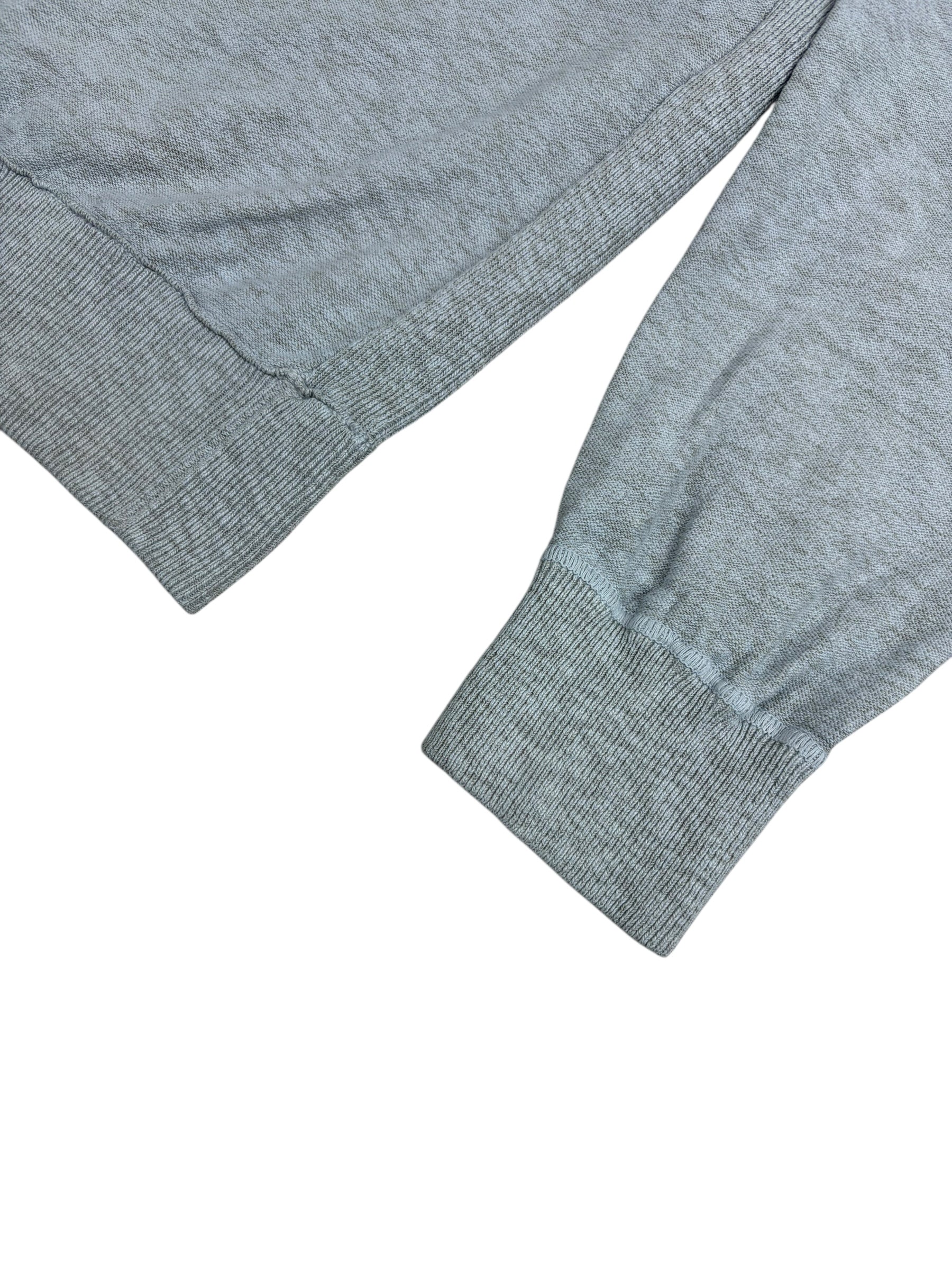 Sweat Stone Island gris taille M - Détail