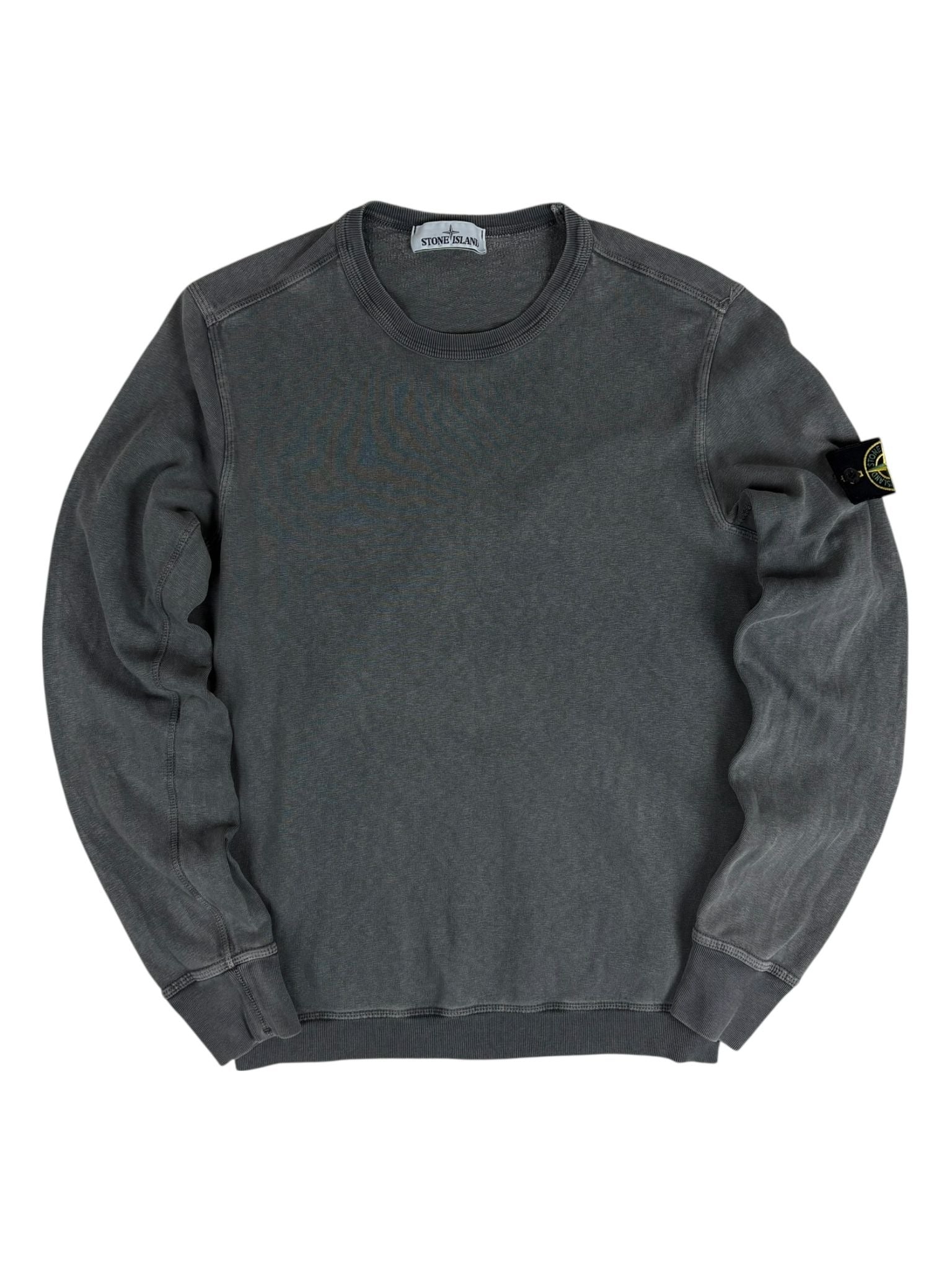 Sweat Stone Island gris taille M - Vue de face