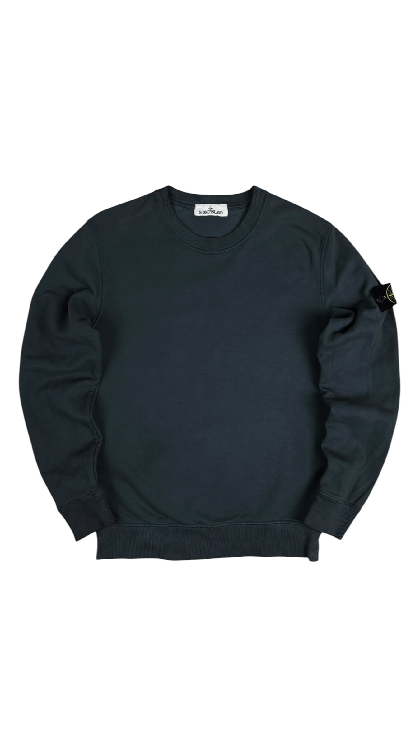 Sweat Stone Island gris taille M - Vue de face