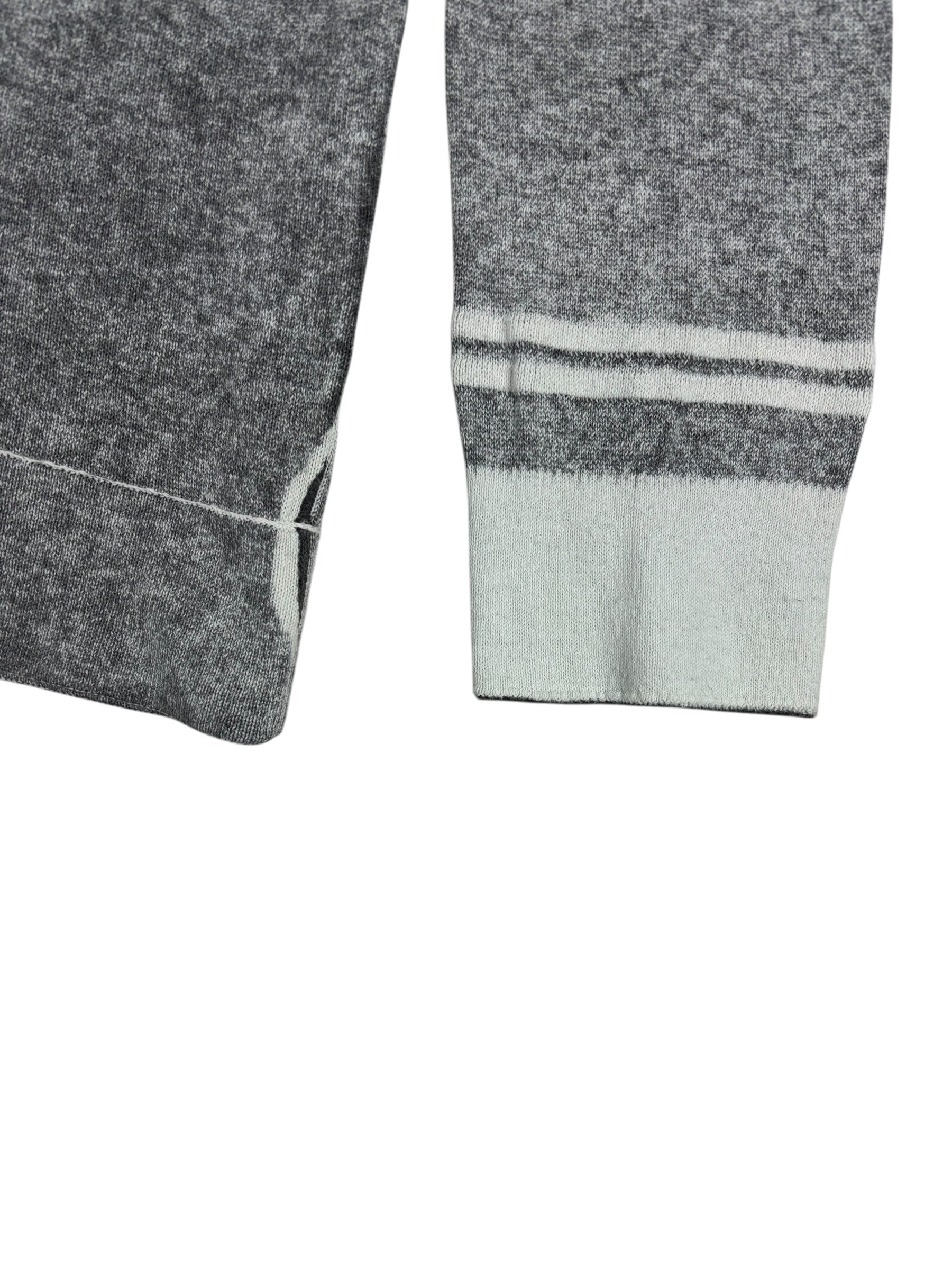 Sweat Stone Island gris taille XL - Détail