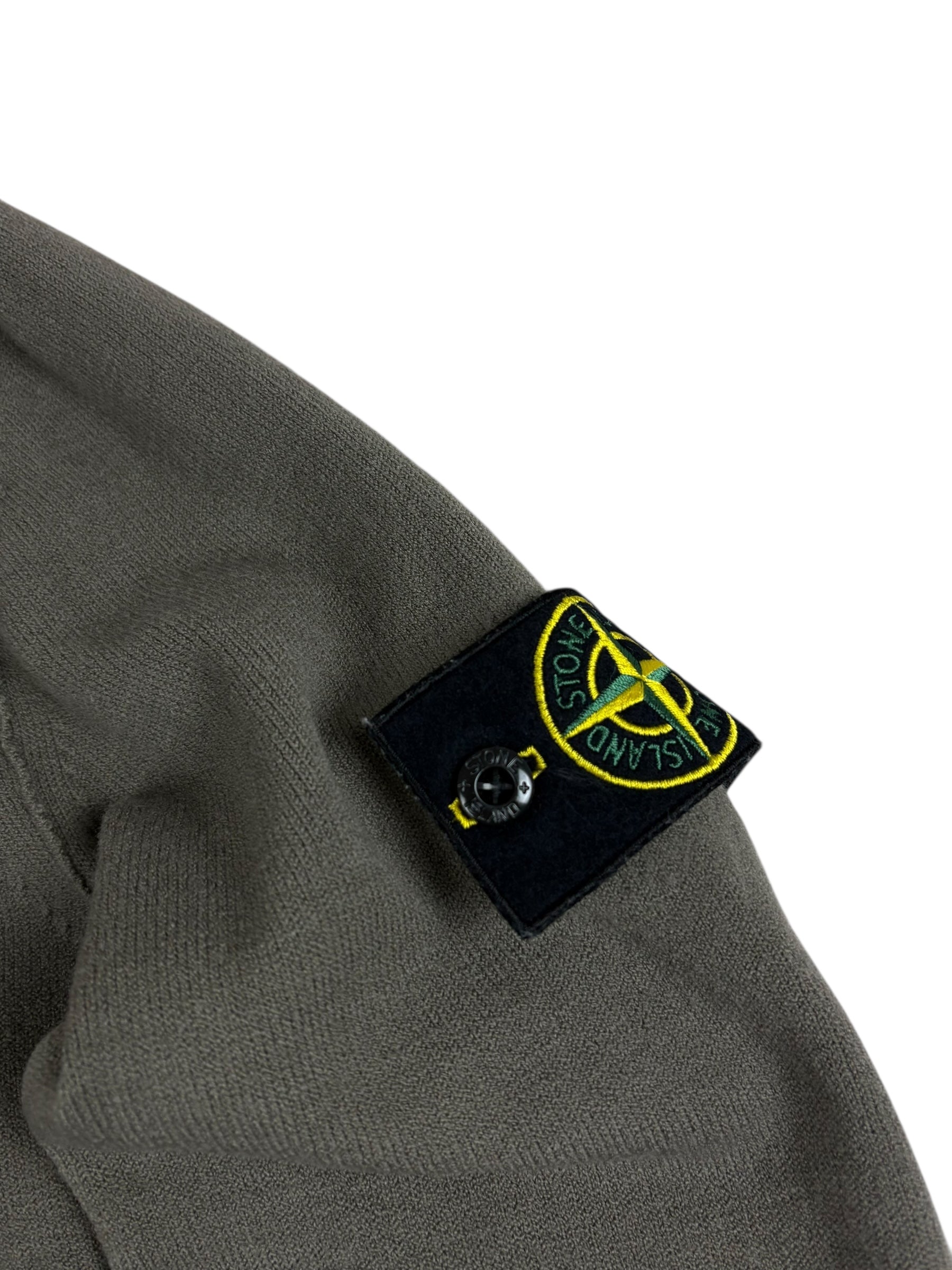 Sweat Stone Island kaki taille M - Vue de dos