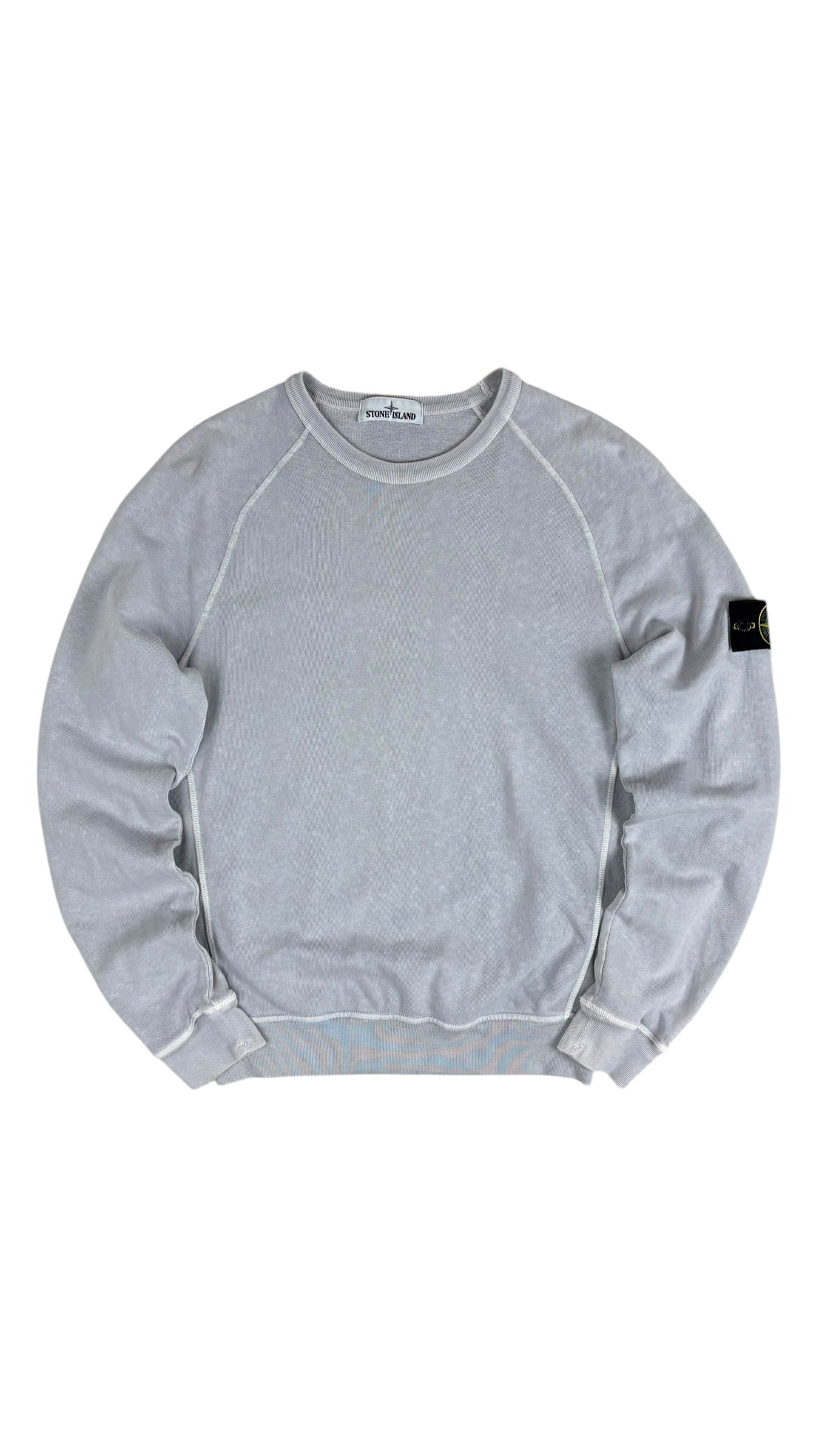 Sweat Stone Island lila taille M - Vue de face