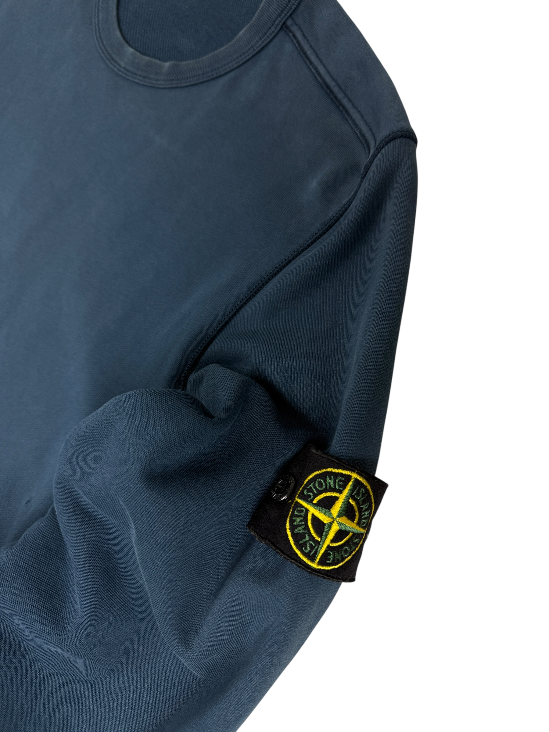 Sweat Stone Island marine taille L - Vue de dos