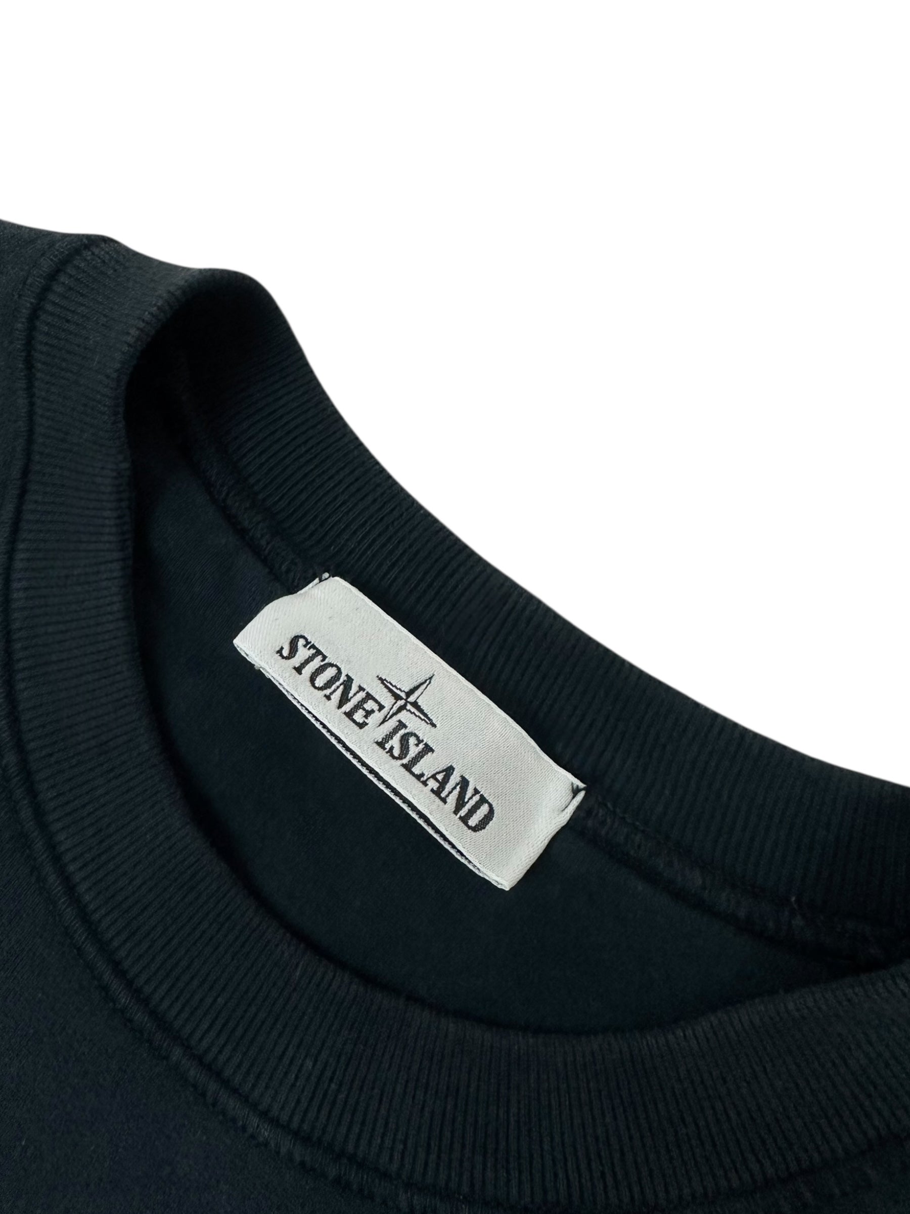 Sweat Stone Island marine taille M - Détail