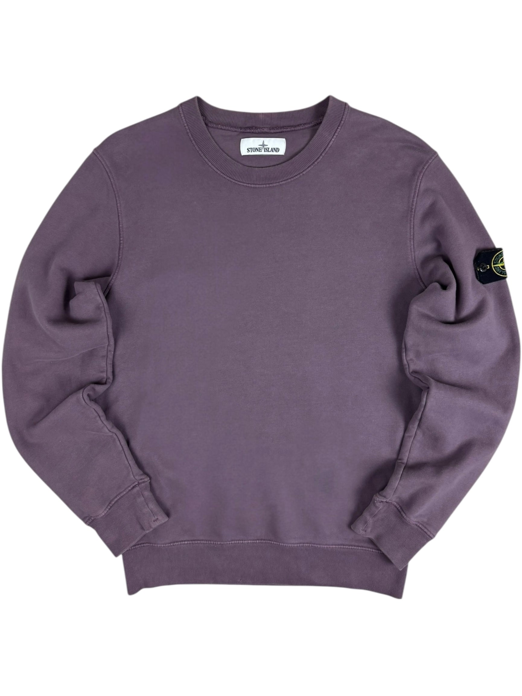 Sweat Stone Island mauve taille M - Vue de face