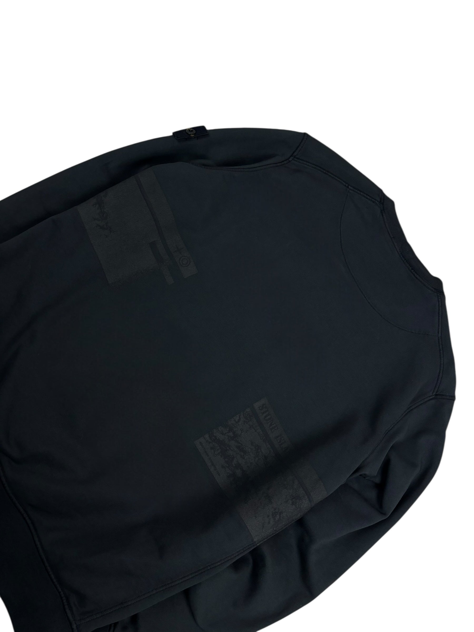 Sweat Stone Island noir taille L - Détail