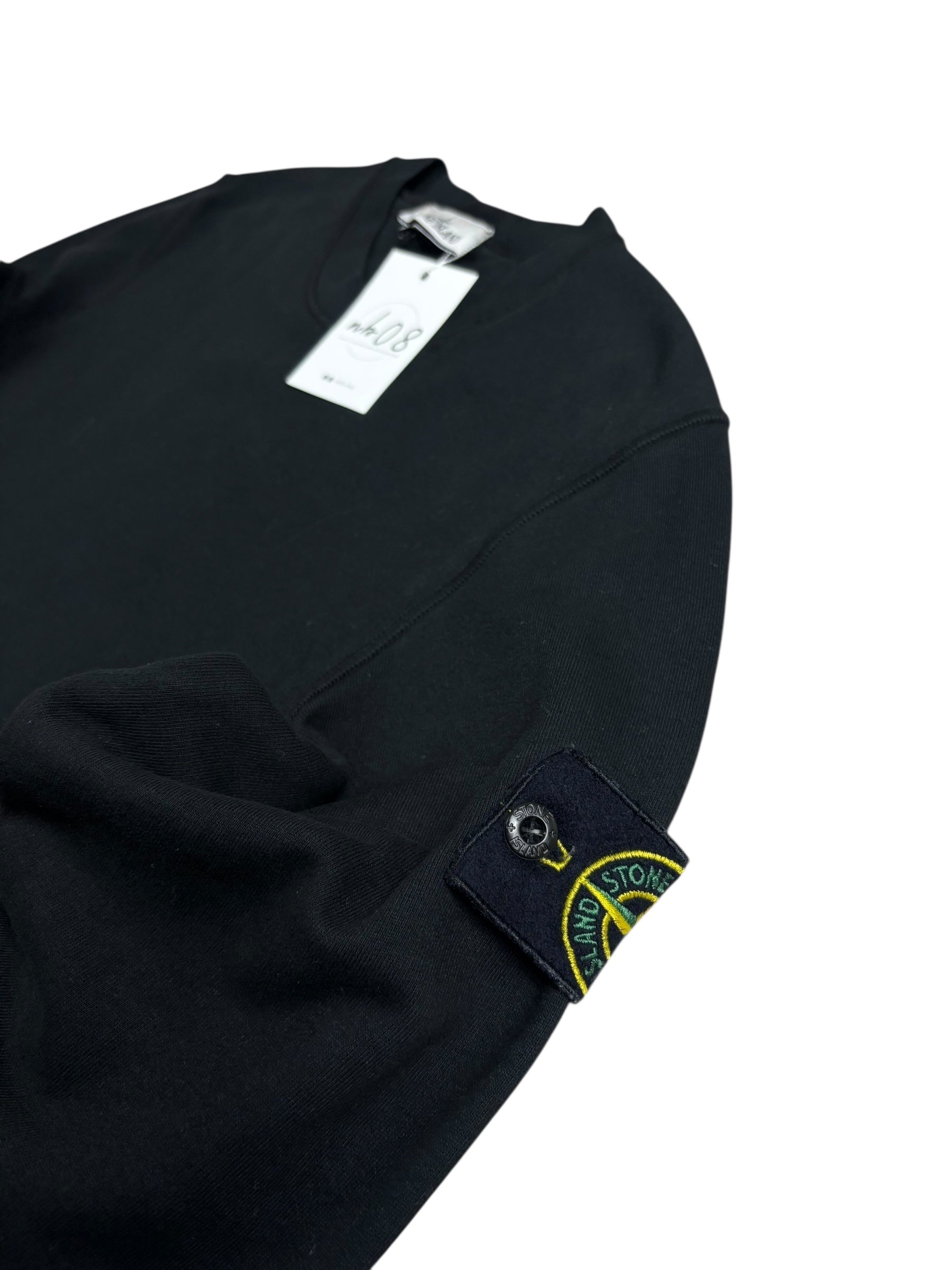 Sweat Stone Island noir taille M - Vue de dos