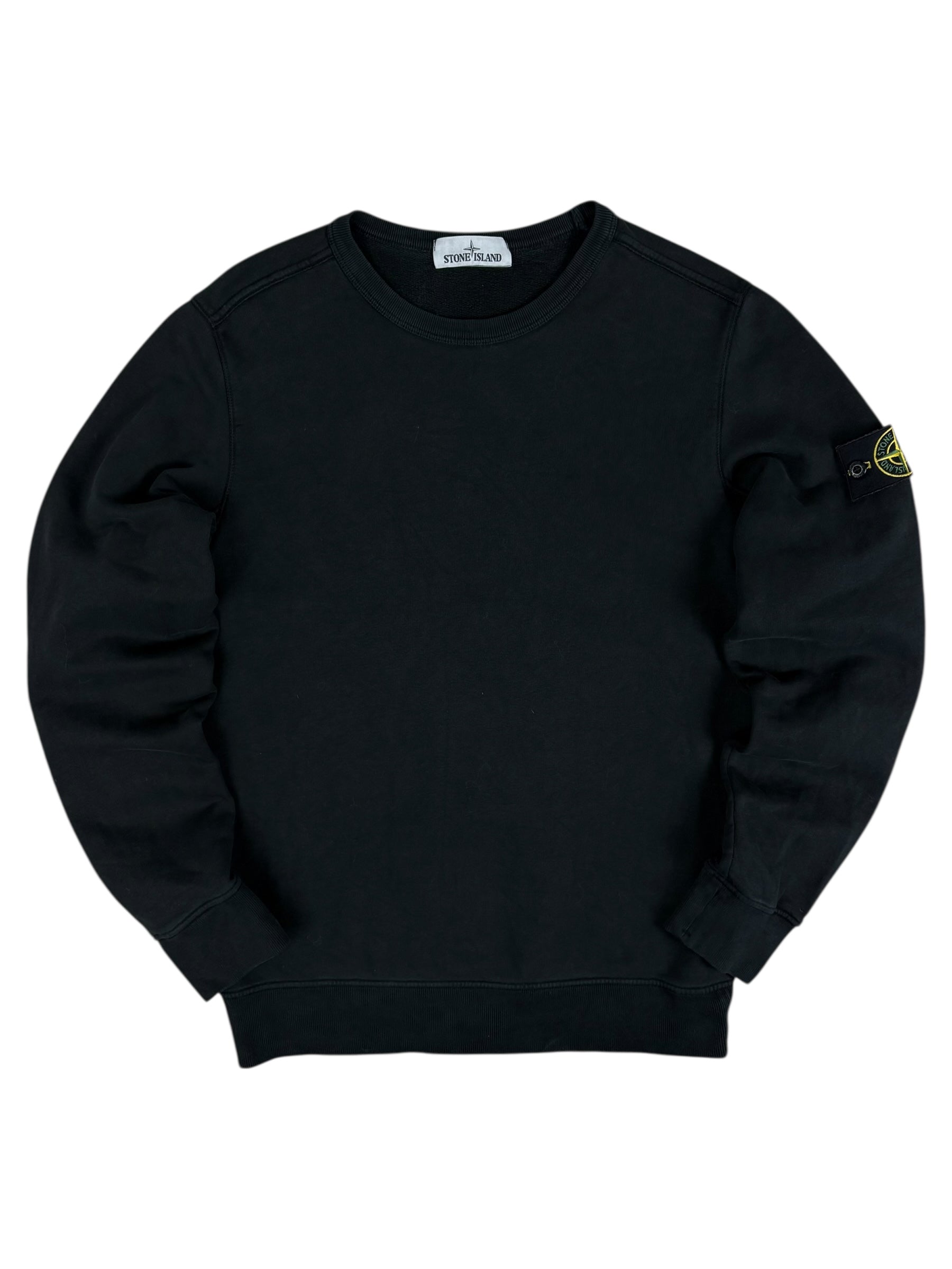 Sweat Stone Island noir taille M - Vue de face