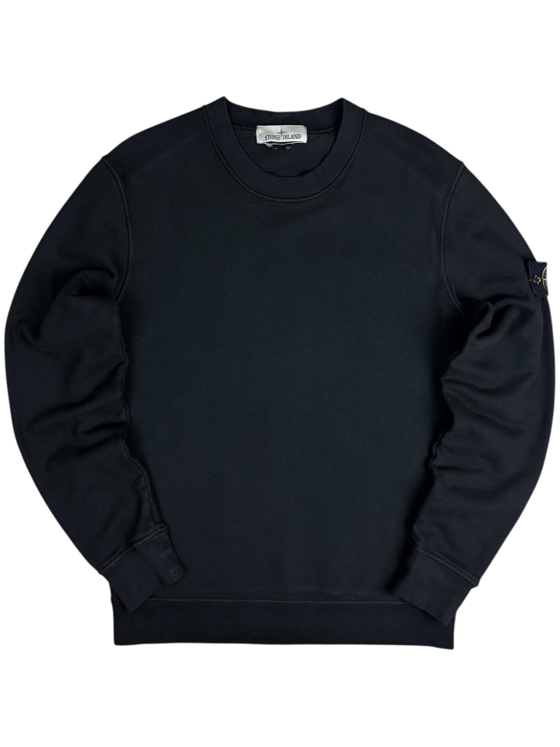 Sweat Stone Island noir taille M - Vue de face