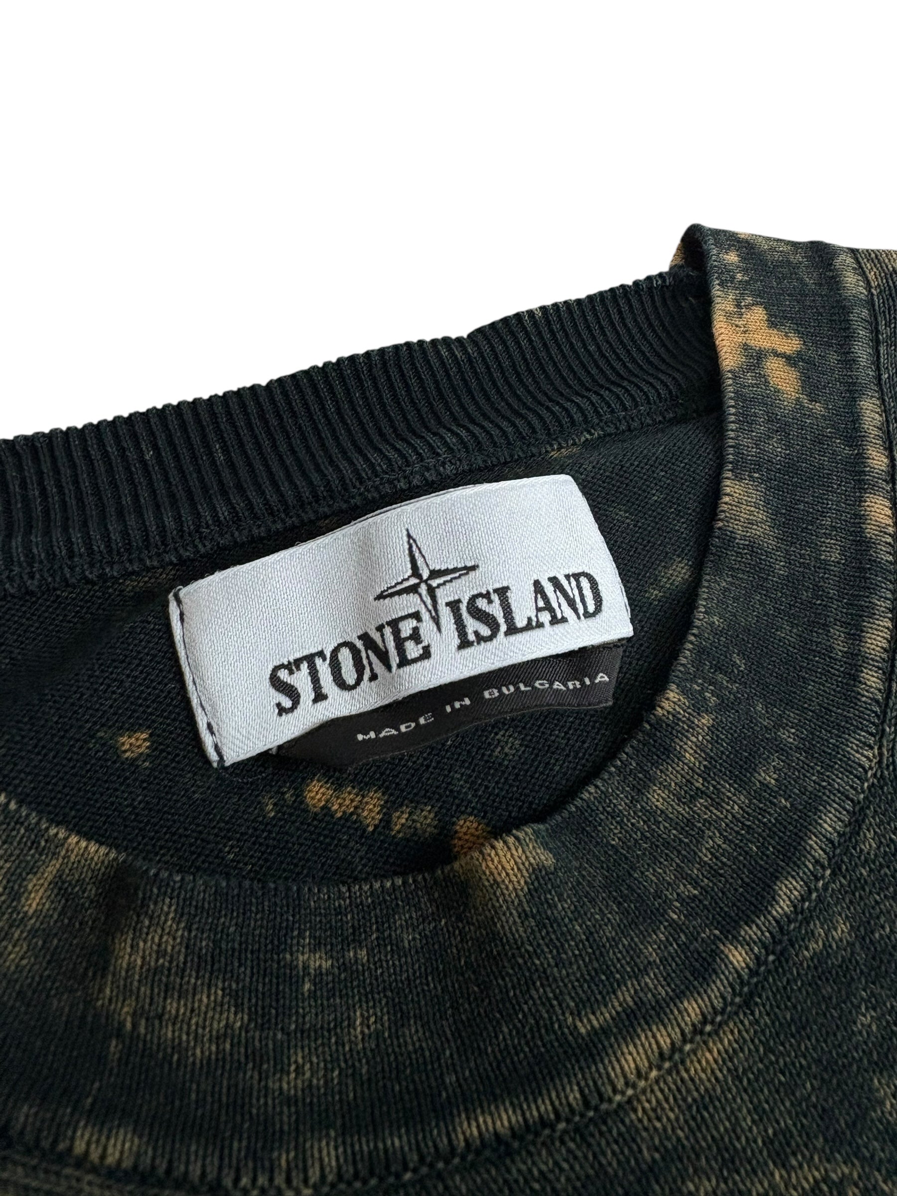 Sweat Stone Island noir taille S - Détail