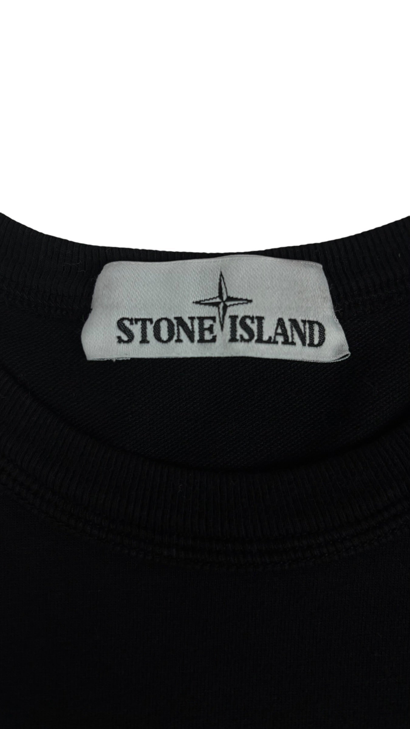 Sweat Stone Island noir taille S - Détail