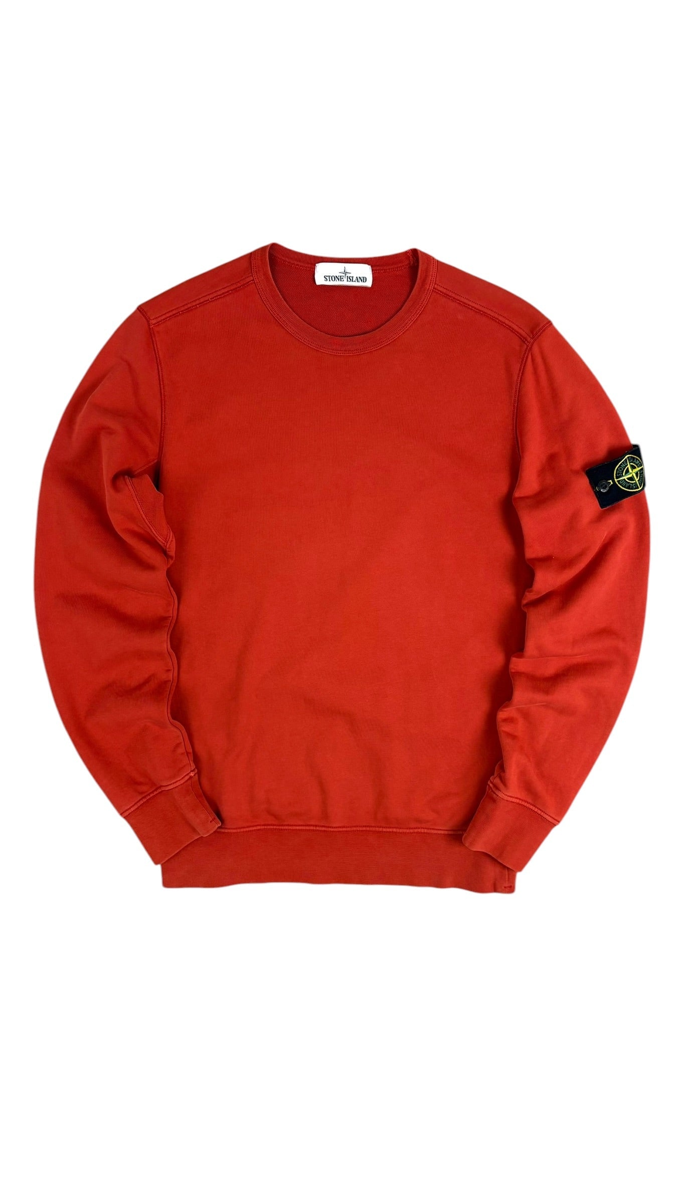 Sweat Stone Island orange taille M - Vue de face