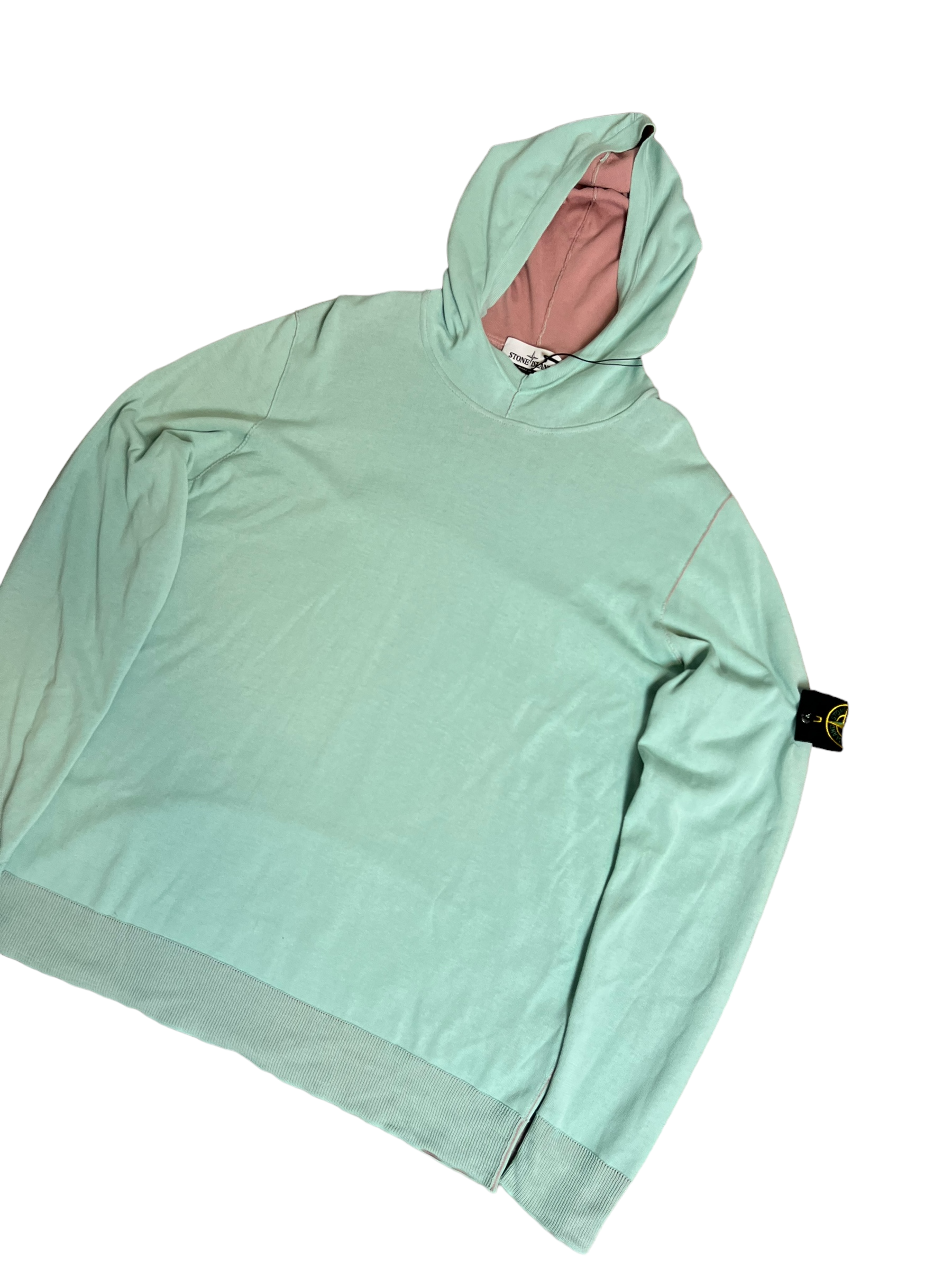Sweat Stone Island rose-bleu taille XXL - Vue 6