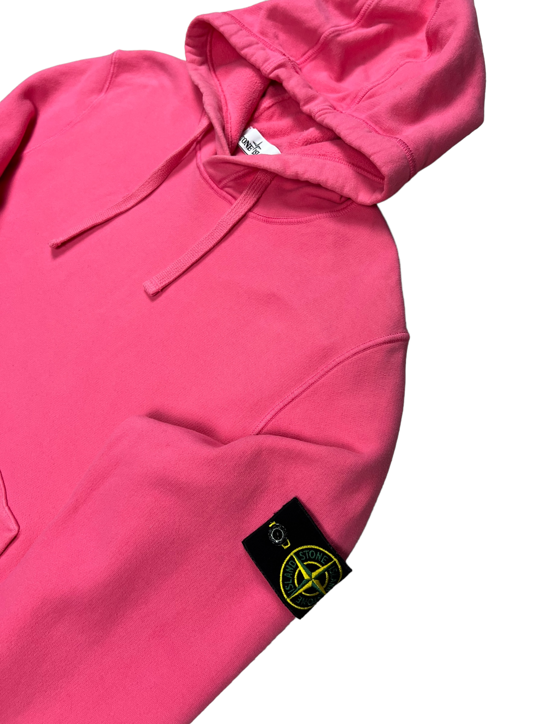 Sweat Stone Island rose taille L - Vue de dos