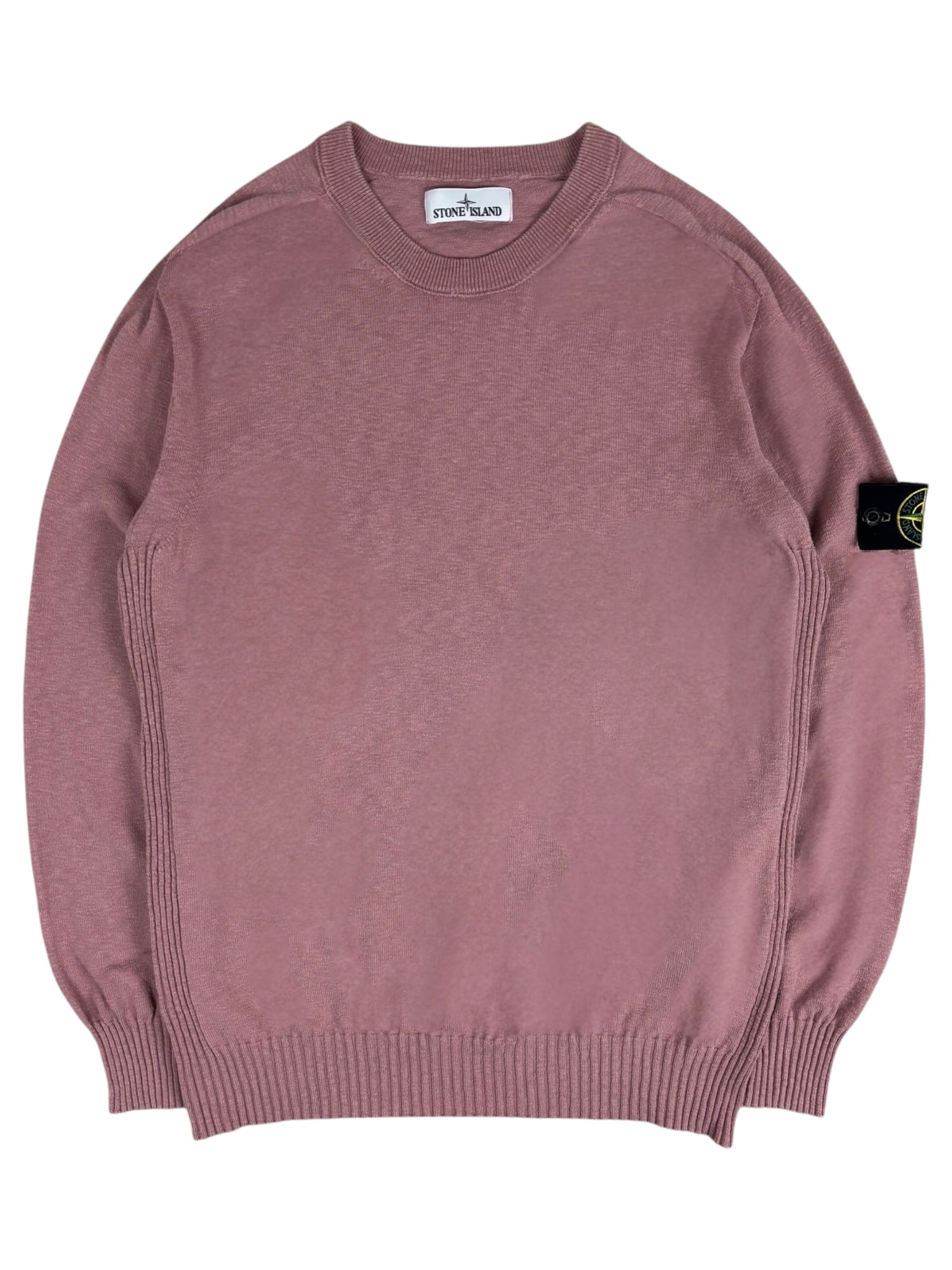 Sweat Stone Island rose taille XL - Vue de face