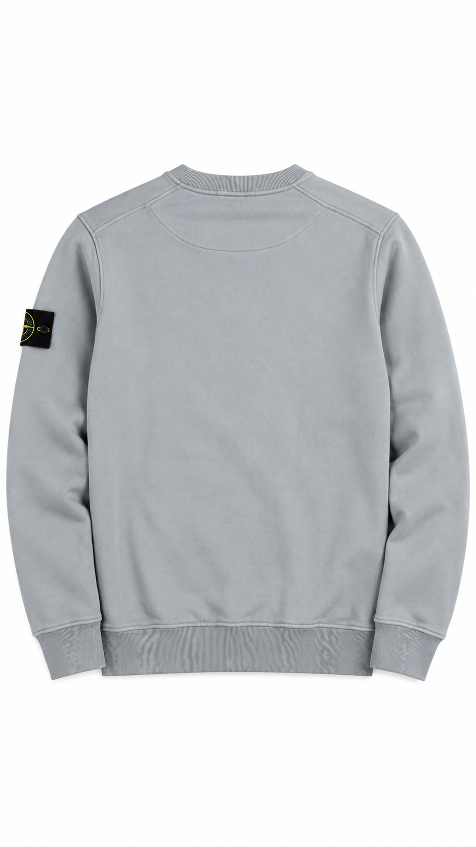 Sweat-shirt Stone Island bleu ciel, vue de dos — vue 2