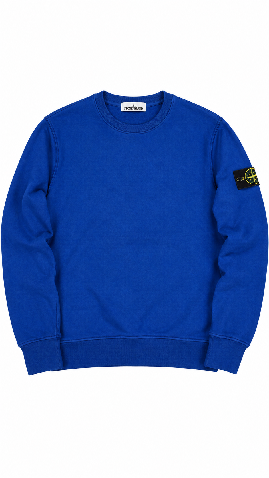 Sweat-shirt Crewneck Stone Island bleu taille L, seconde main authentifiée NB08 — vue 1