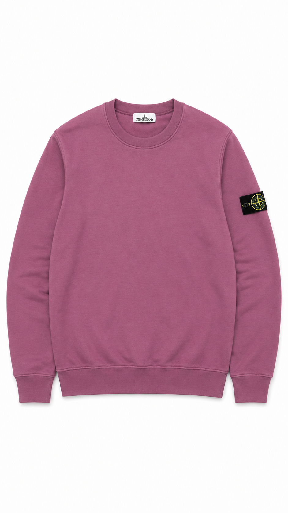 Sweat-shirt Stone Island rose taille M, seconde main authentifiée — vue 1