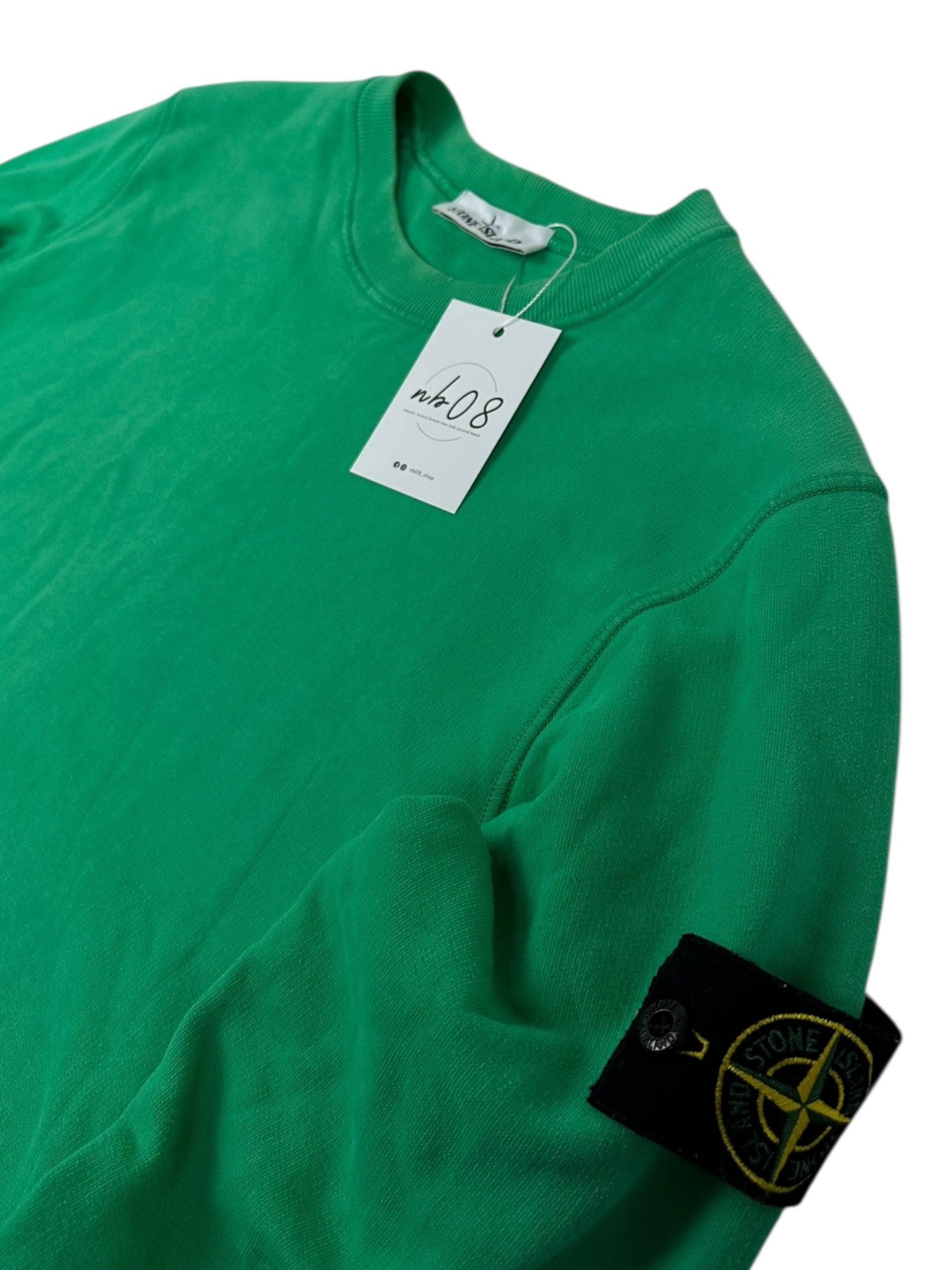 Sweat Stone Island vert taille M - Vue de dos