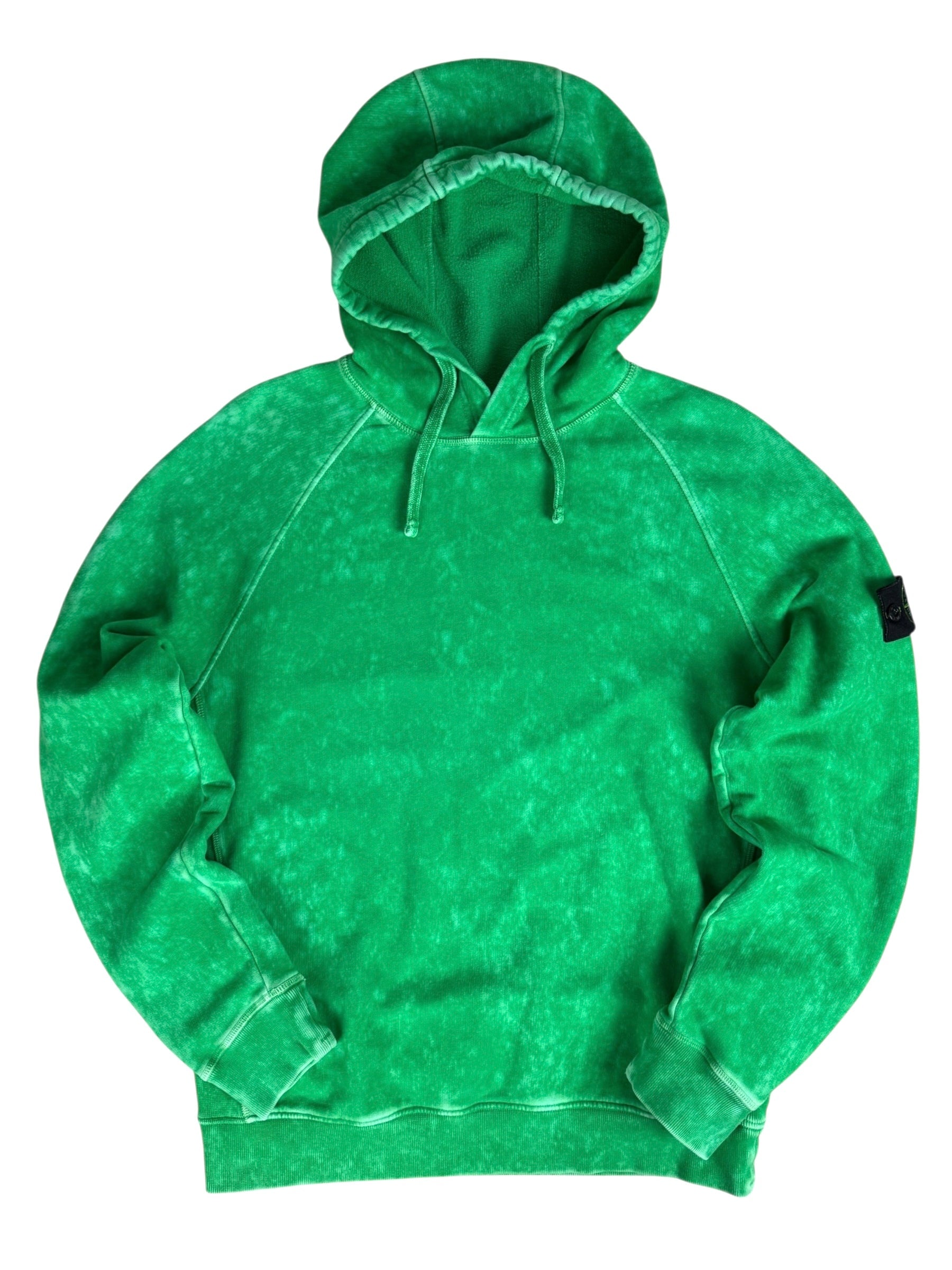 Sweat Stone Island vert taille M - Vue de face