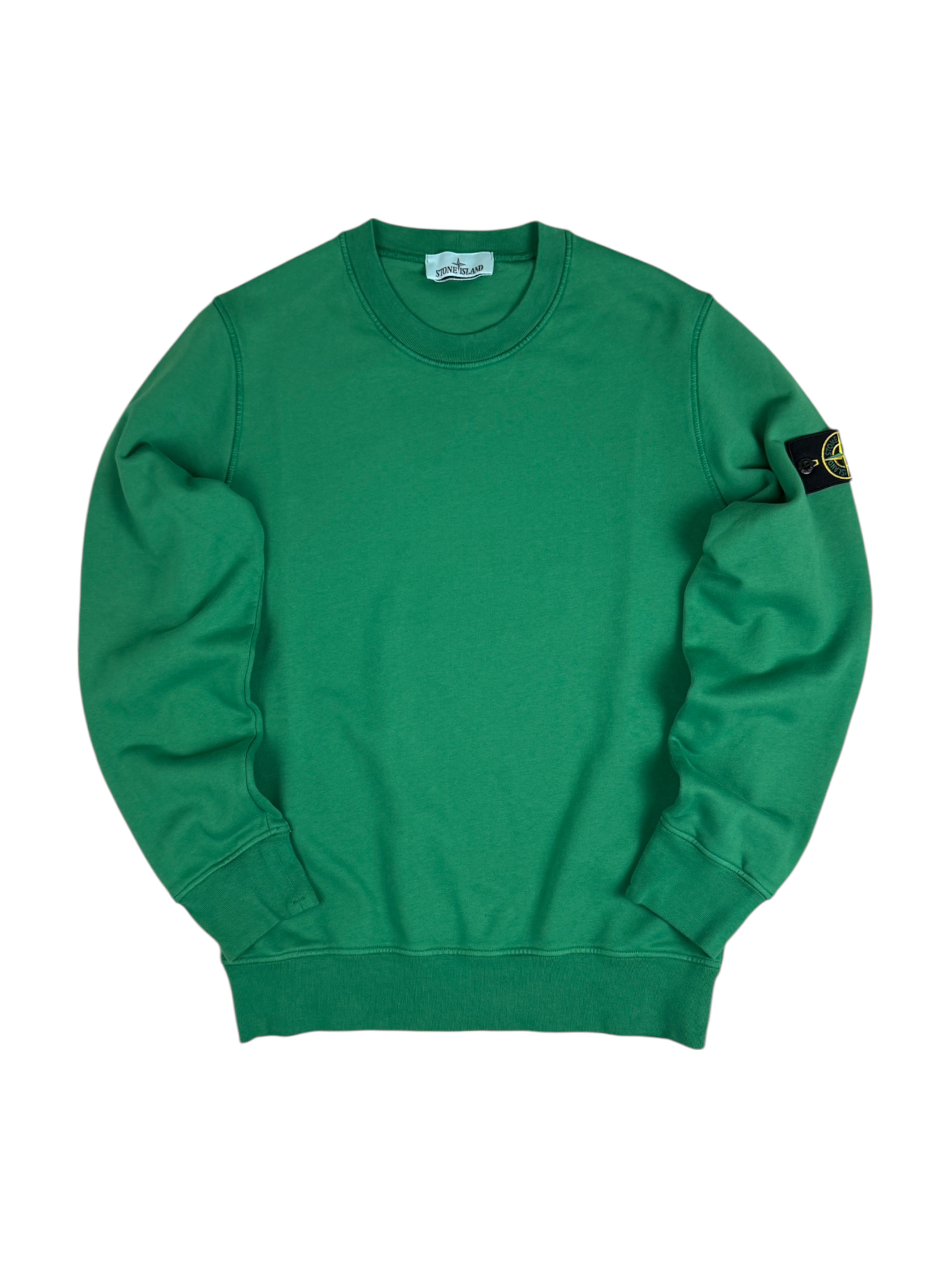 Sweat Stone Island vert taille M - Vue de face