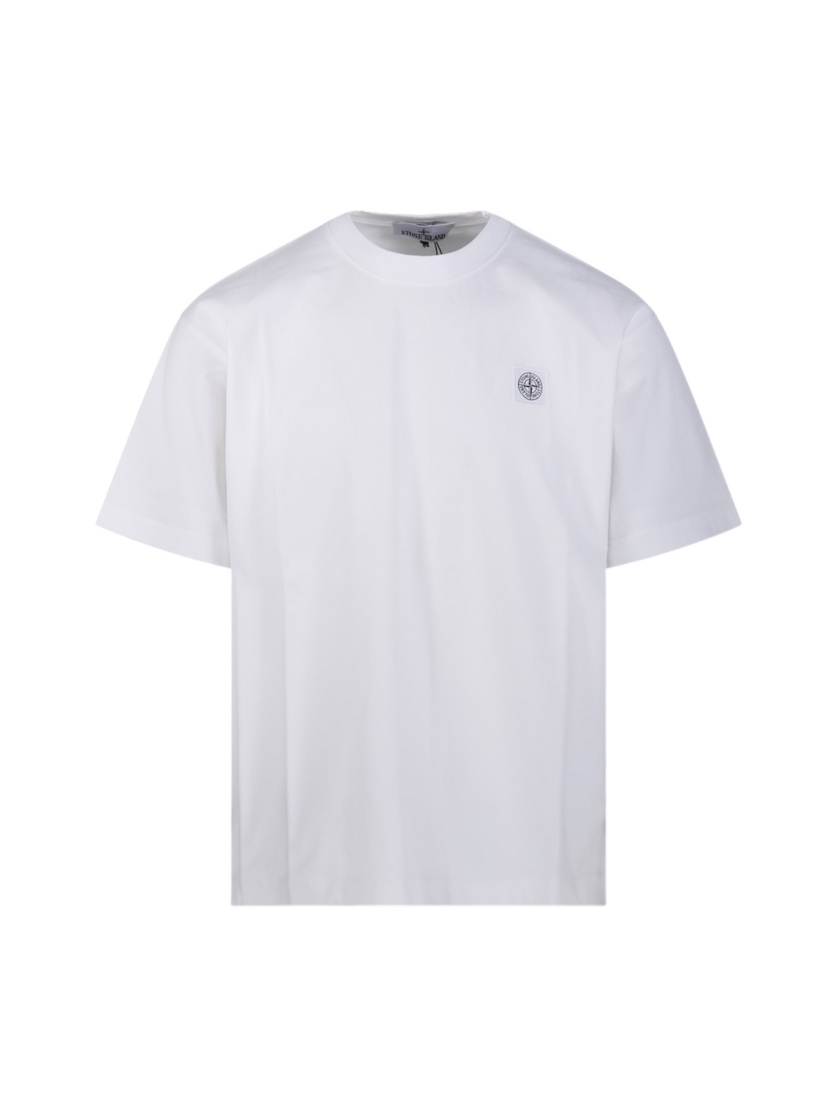 Tee-shirt Stone Island blanc, neuf — vue 1