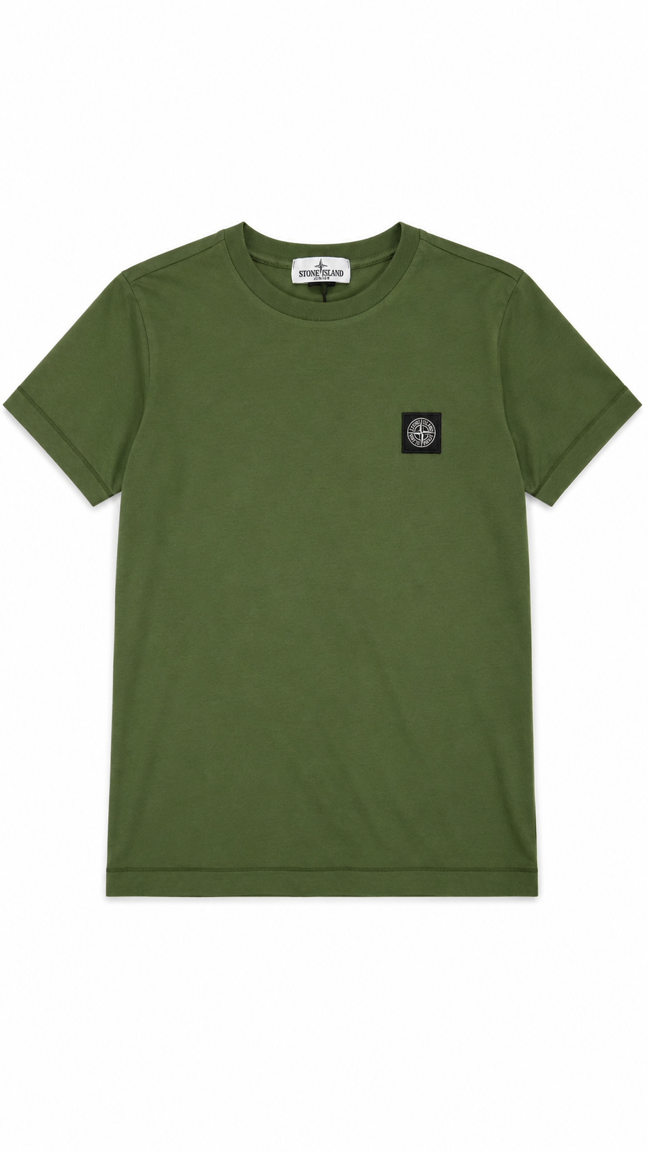 Tee-shirt Stone Island kaki taille 14 ans - vue 1/3