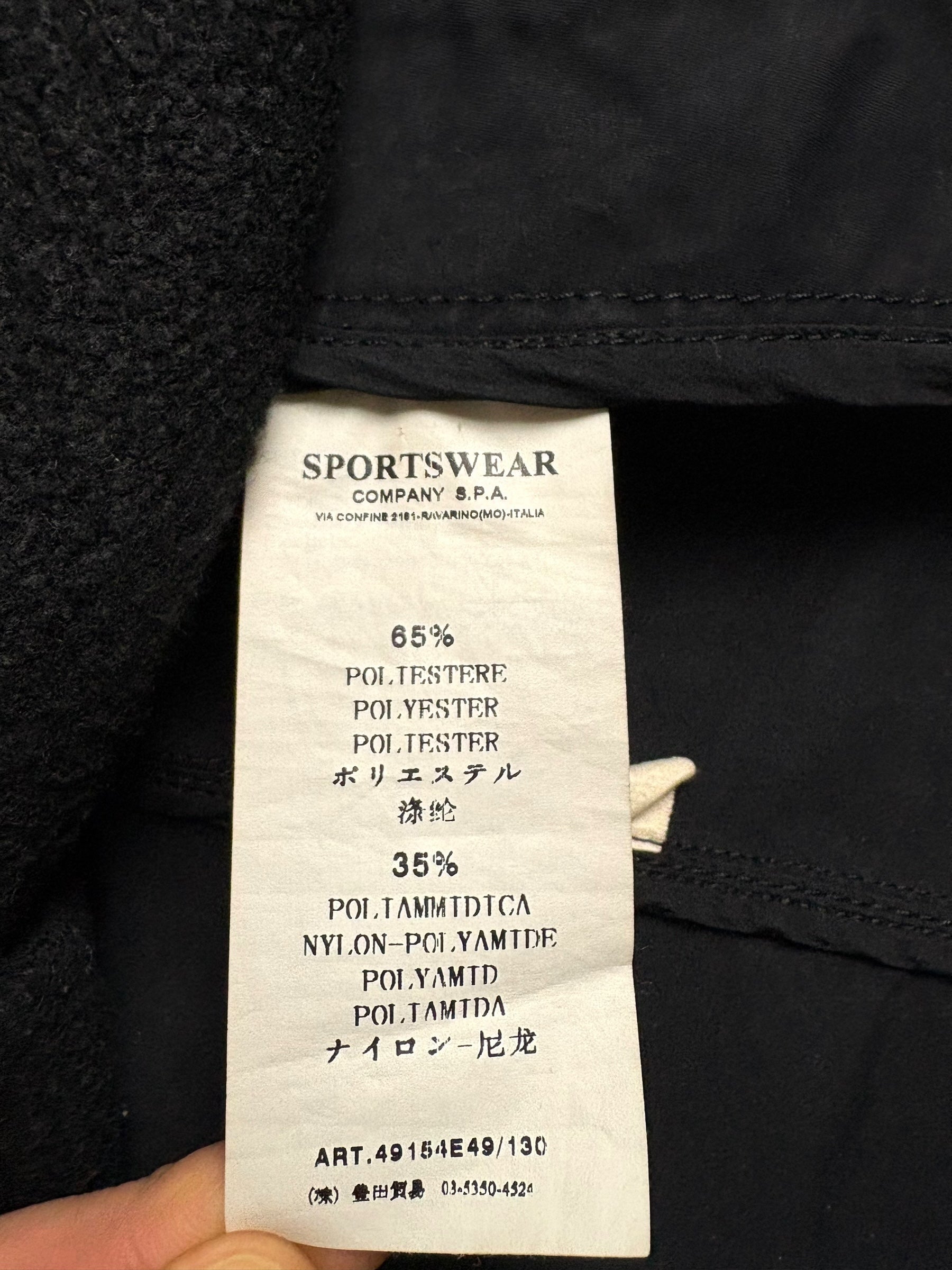 Trench Coat Stone Island noir taille L - Vue 8